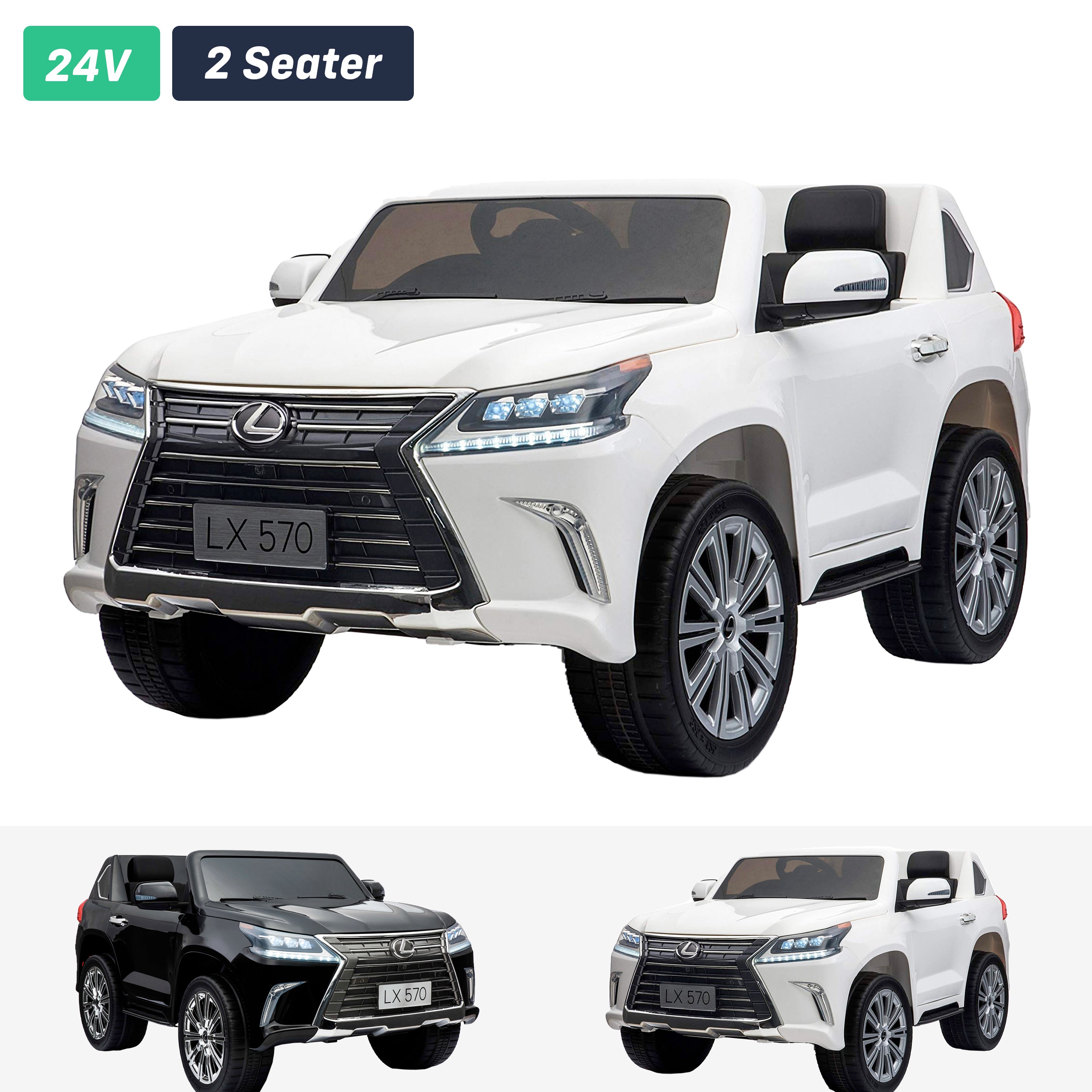 lexus lx 570 toddler 4wd remote control ride on car with 2 seats