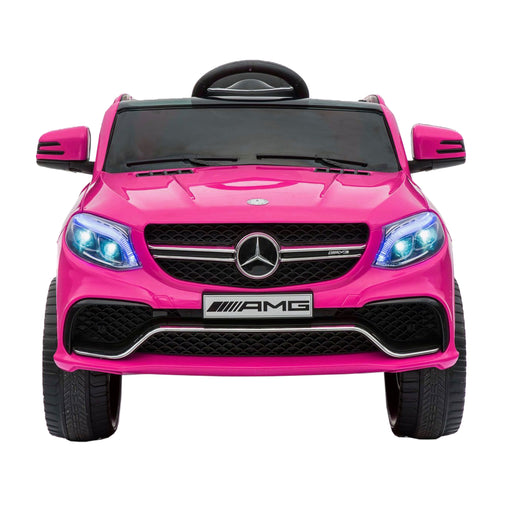 pink electric mercedes