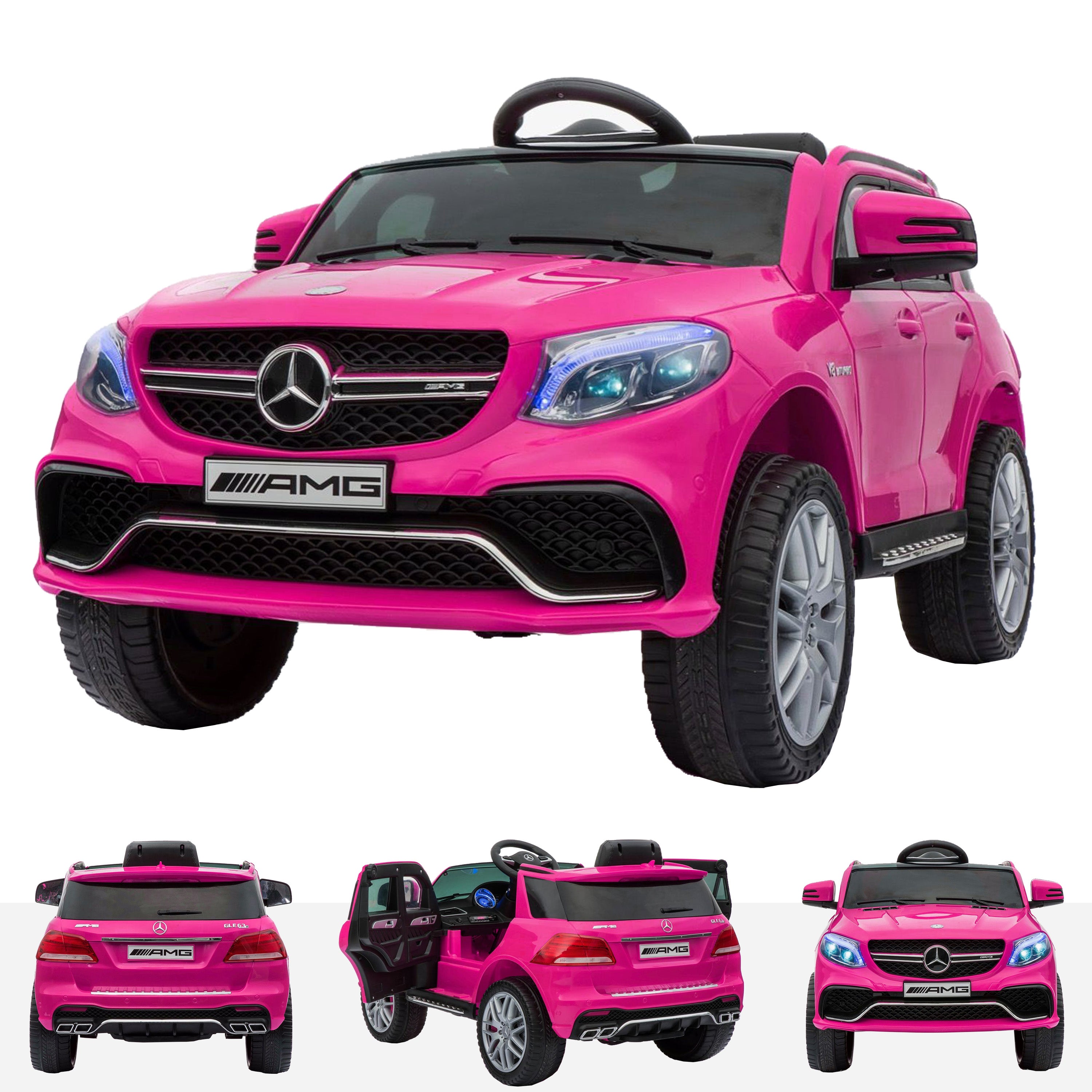 pink battery car