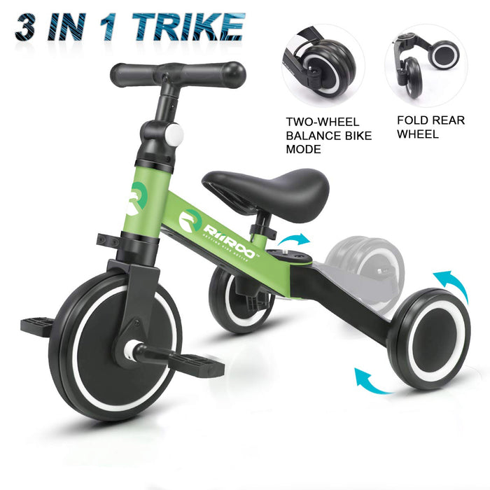 two in one balance bike