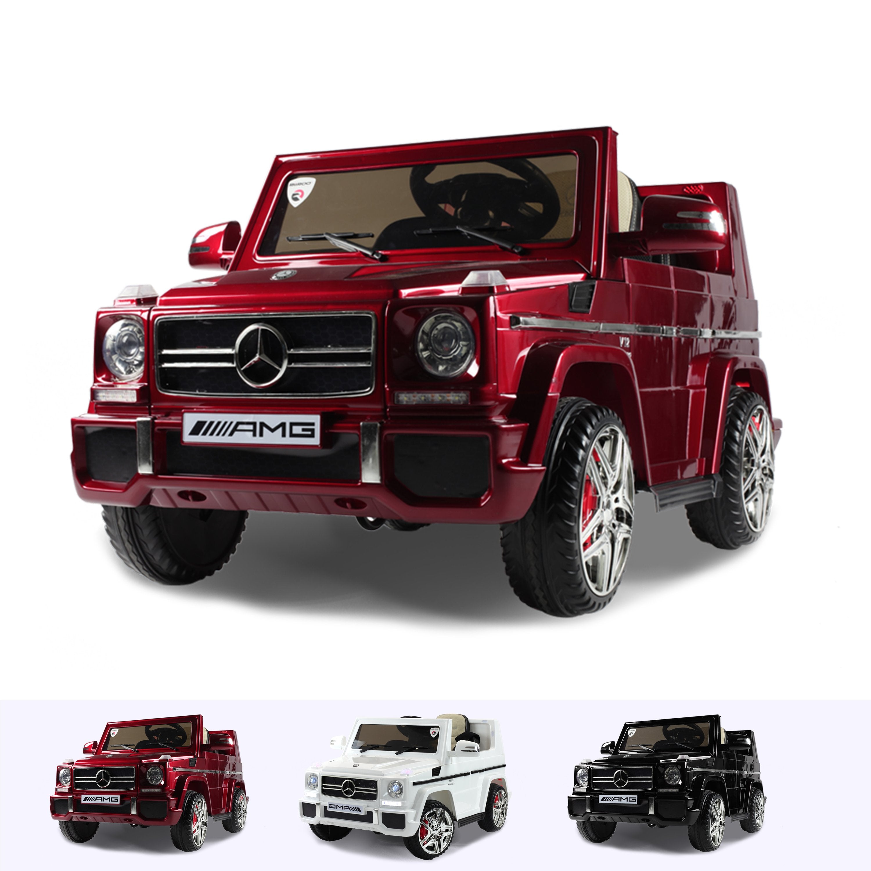 Mercedes Benz G65 AMG 12V Battery Electric Ride On Car — RiiRoo