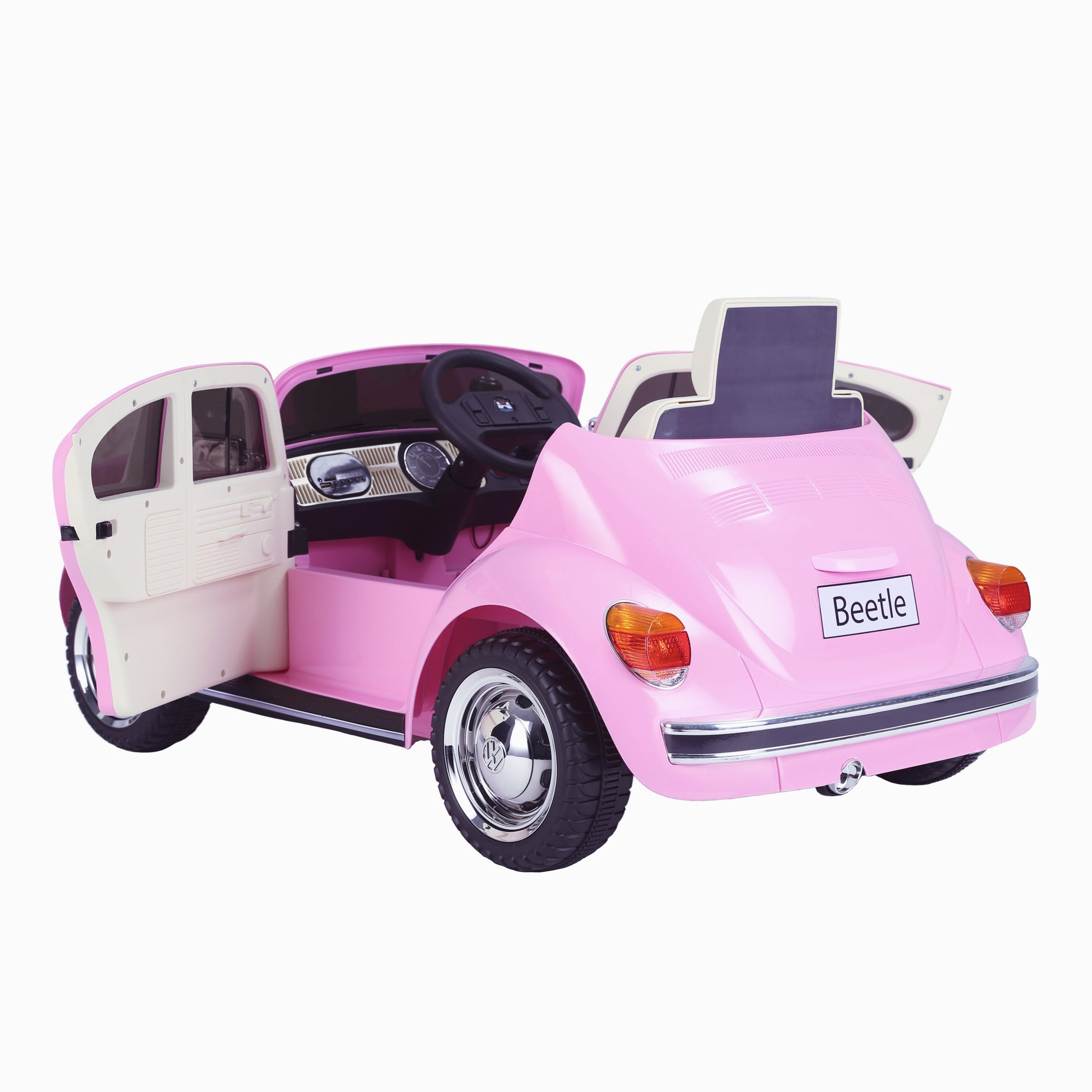 VW Licensed Beetle Classic Kids 12V Electric Ride On Car