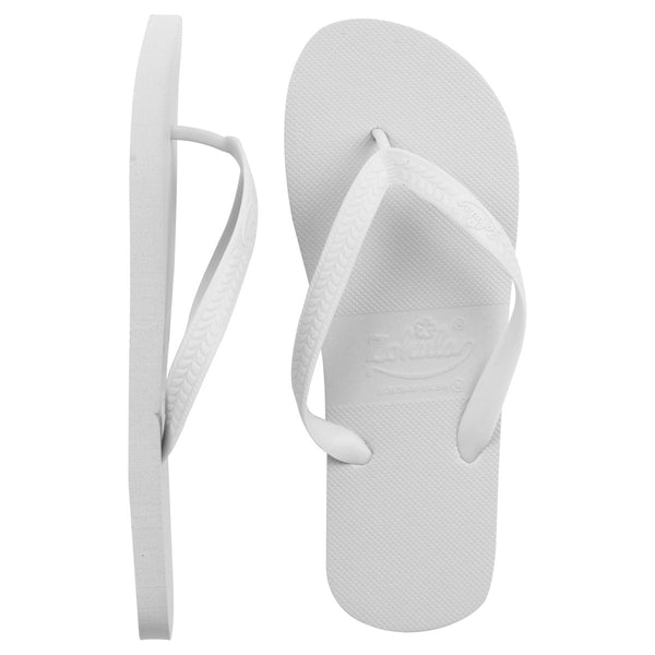 Zohula White Wedding Flip Flops - Party Pack