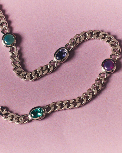 COLLAR NEFERTITI RAINBOW