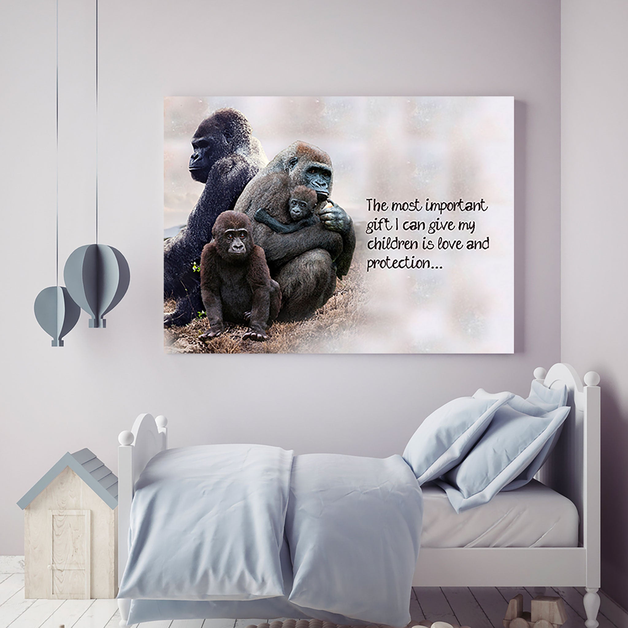 Canvas Art Gorilla