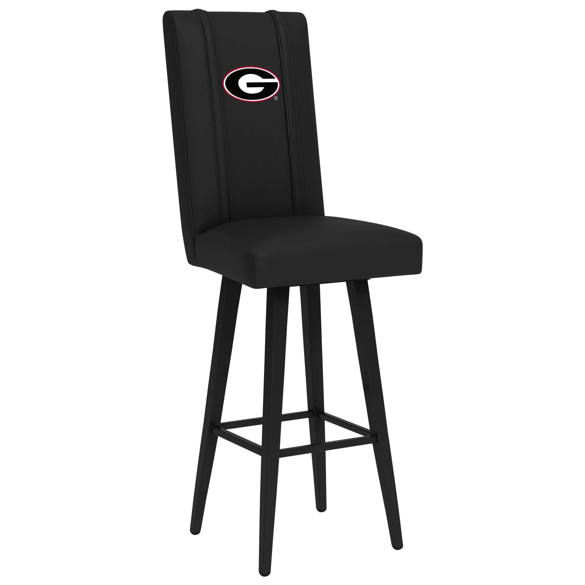 Georgia Bulldogs Swivel Bar Stool 2000 With Georgia Bulldogs Logo