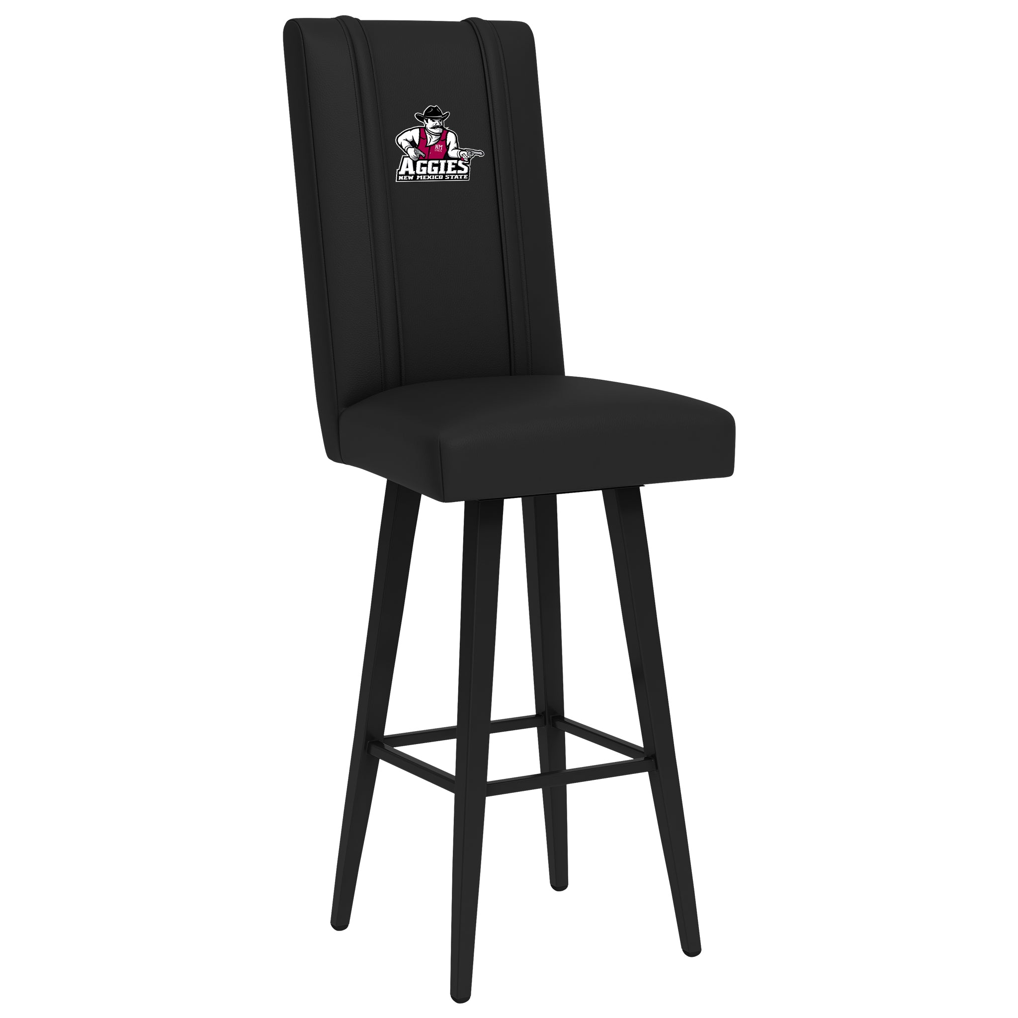 New Mexico State Aggies Swivel Bar Stool 2000 With New Mexico State Aggies Logo