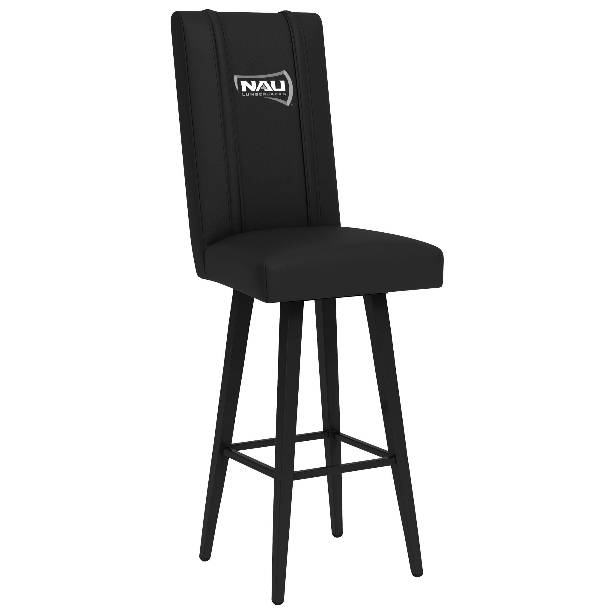 Northern Arizona University Swivel Bar Stool 2000 With Northern Arizona University Primary Logo