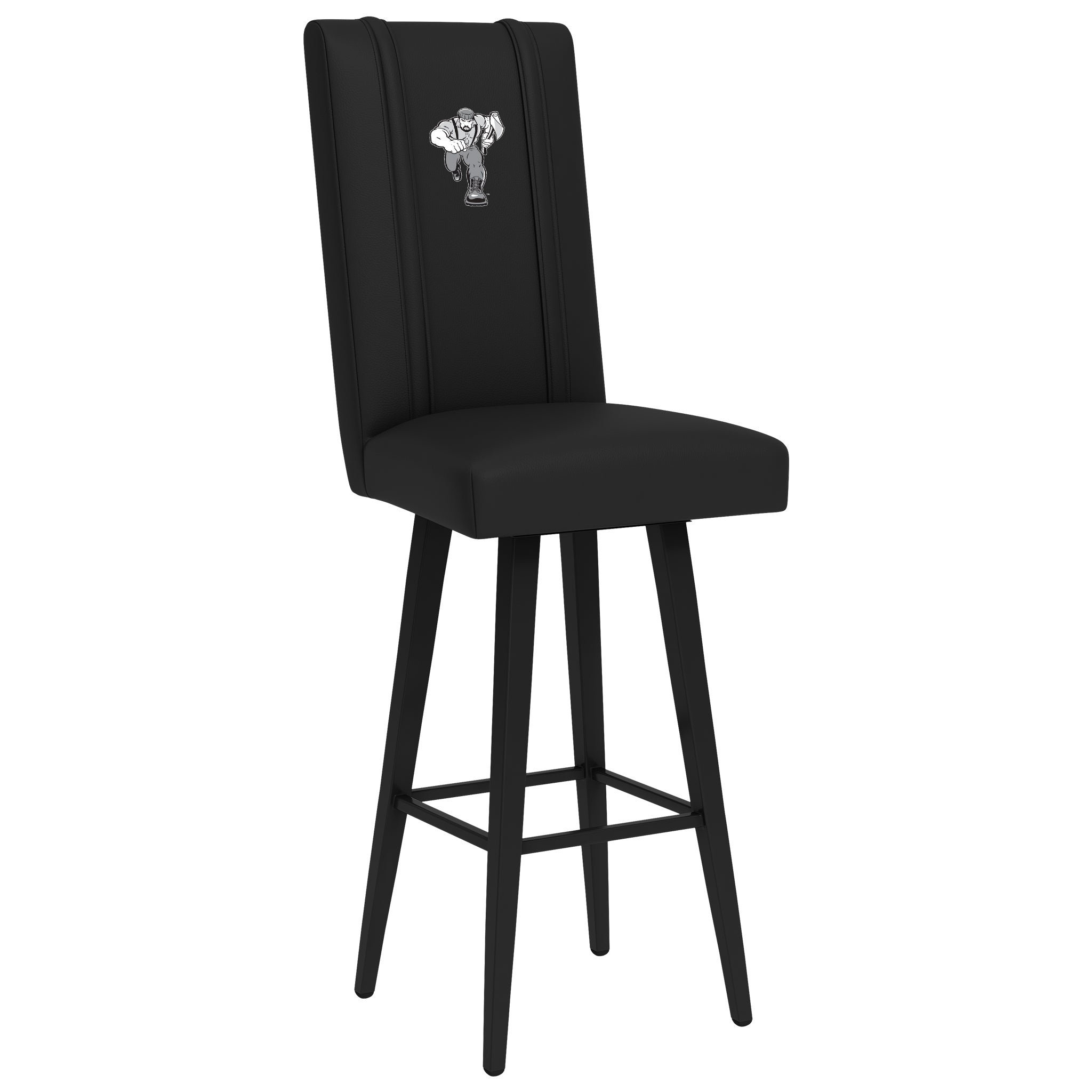 Northern Arizona University Swivel Bar Stool 2000 With Northern Arizona University Lumberjacks Logo