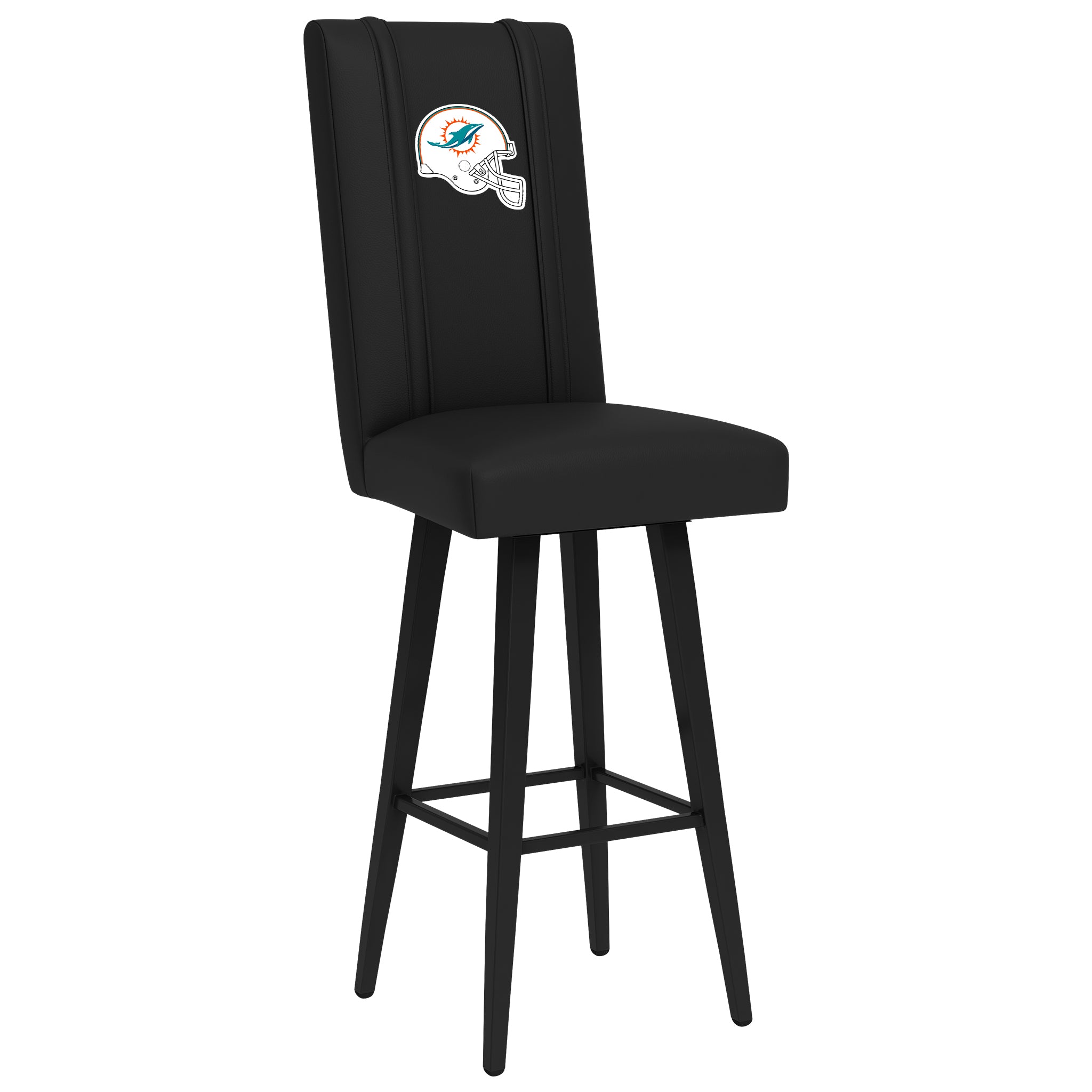 Miami Dolphins Swivel Bar Stool - Chair - Furniture - Kitchen