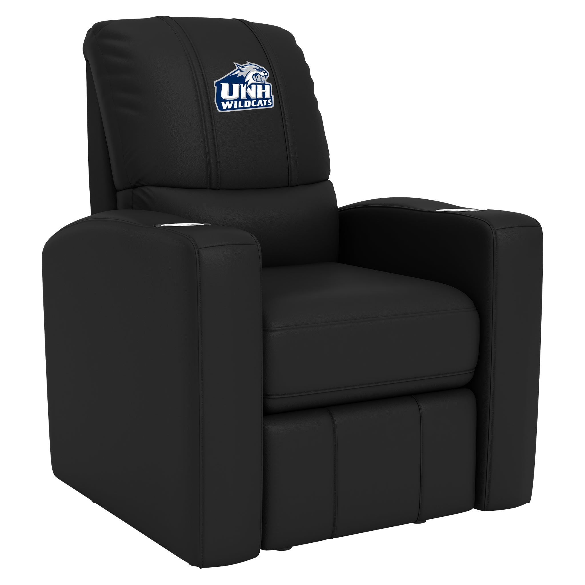 New Hampshire Wildcats Stealth Recliner with New Hampshire Wildcats Logo