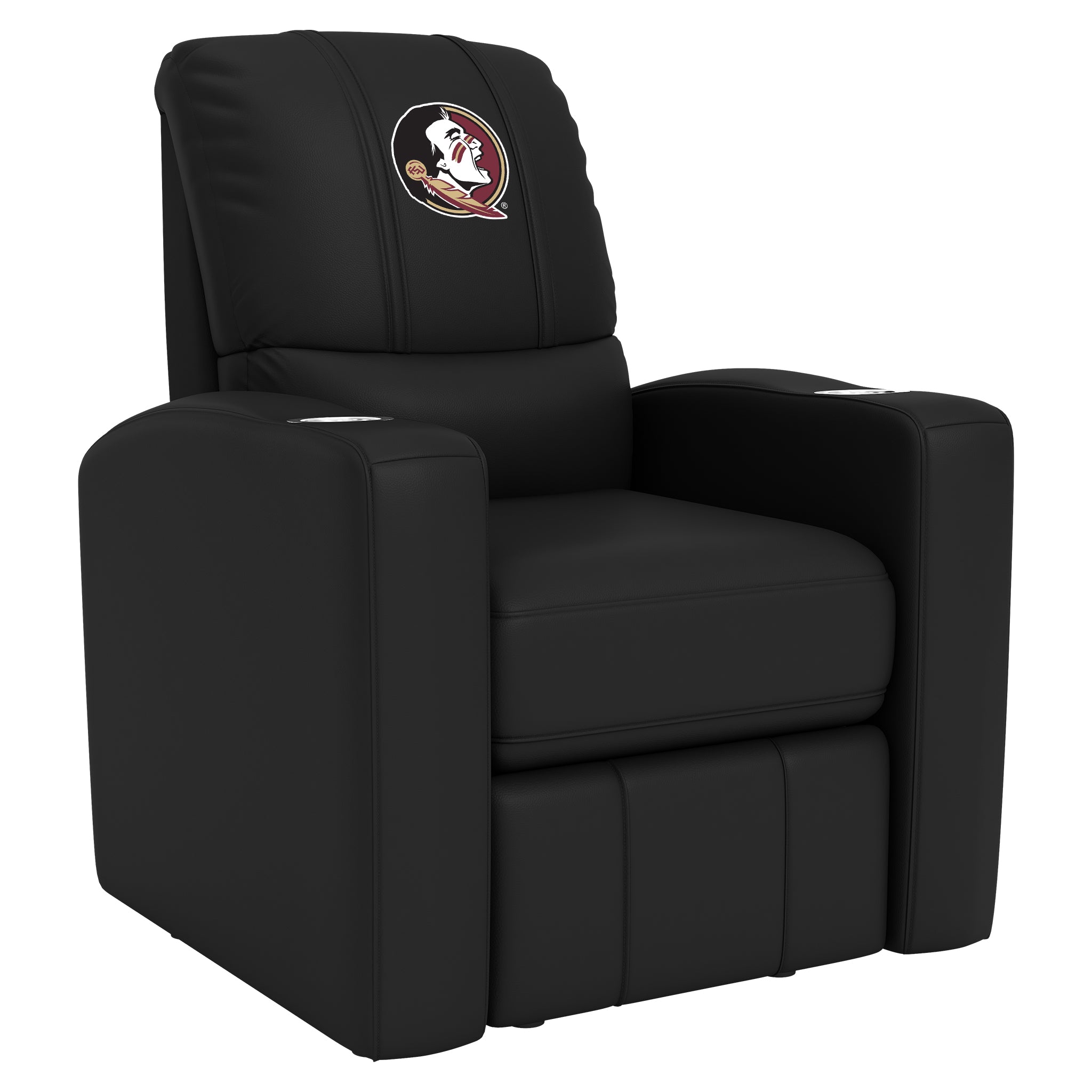 Florida State Seminoles Stealth Recliner with Florida State Seminoles Logo Panel