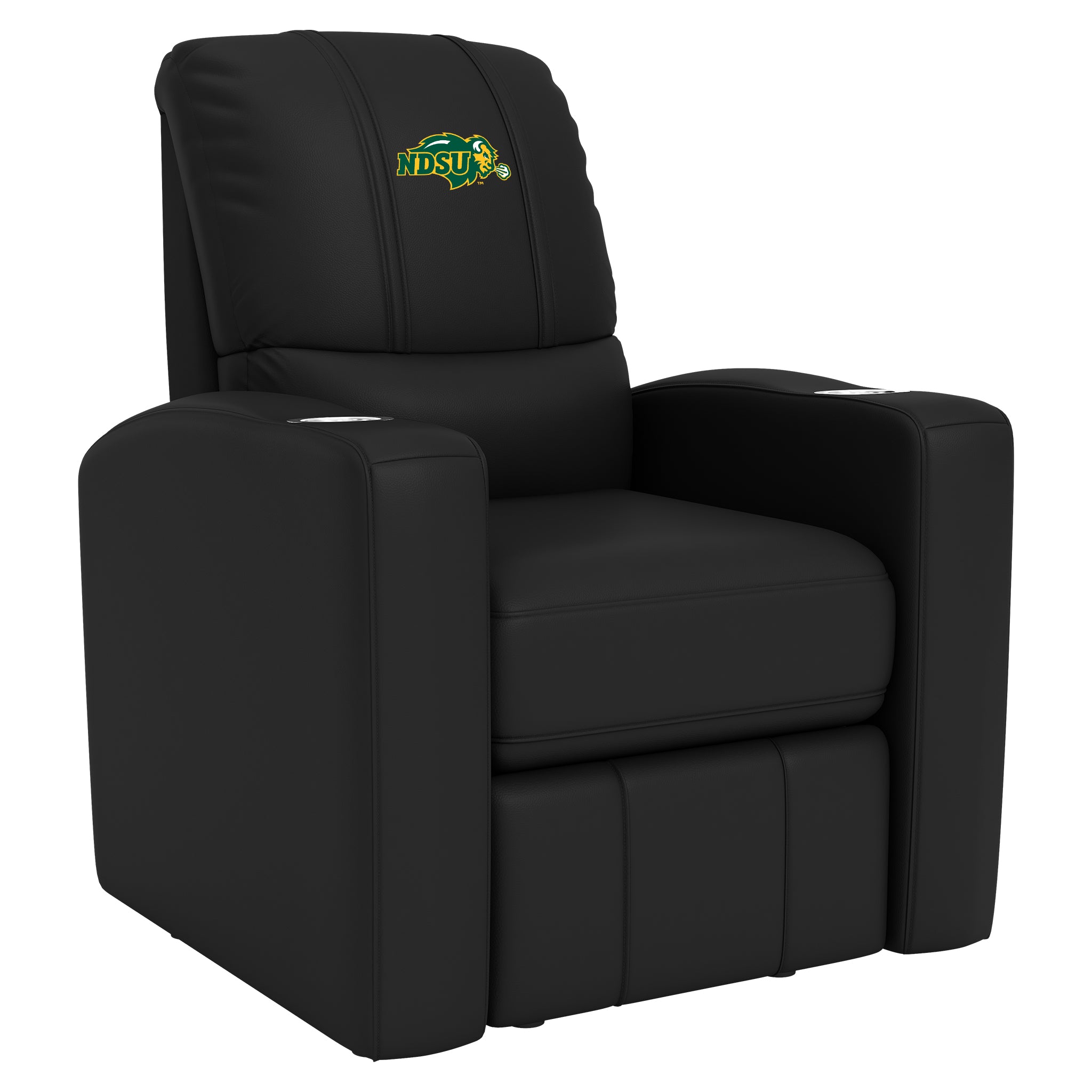 North Dakota State Bison Stealth Recliner with North Dakota State Bison Logo