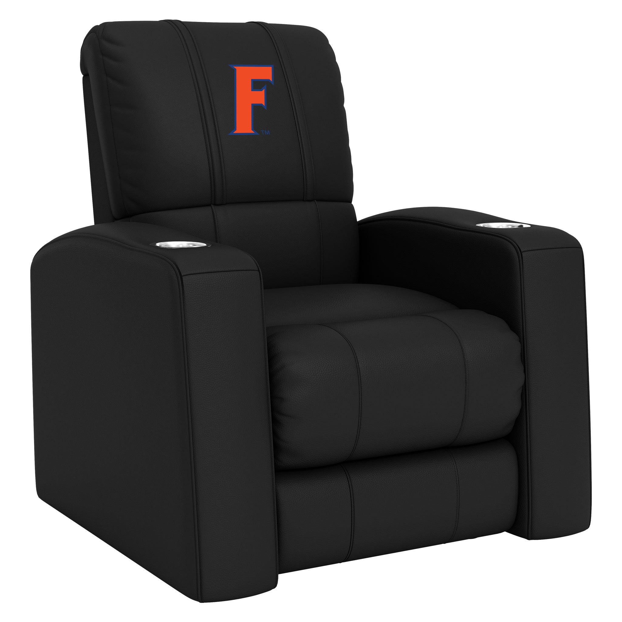 Florida Gators Home Theater Recliner with Florida Gators Letter F Logo Panel