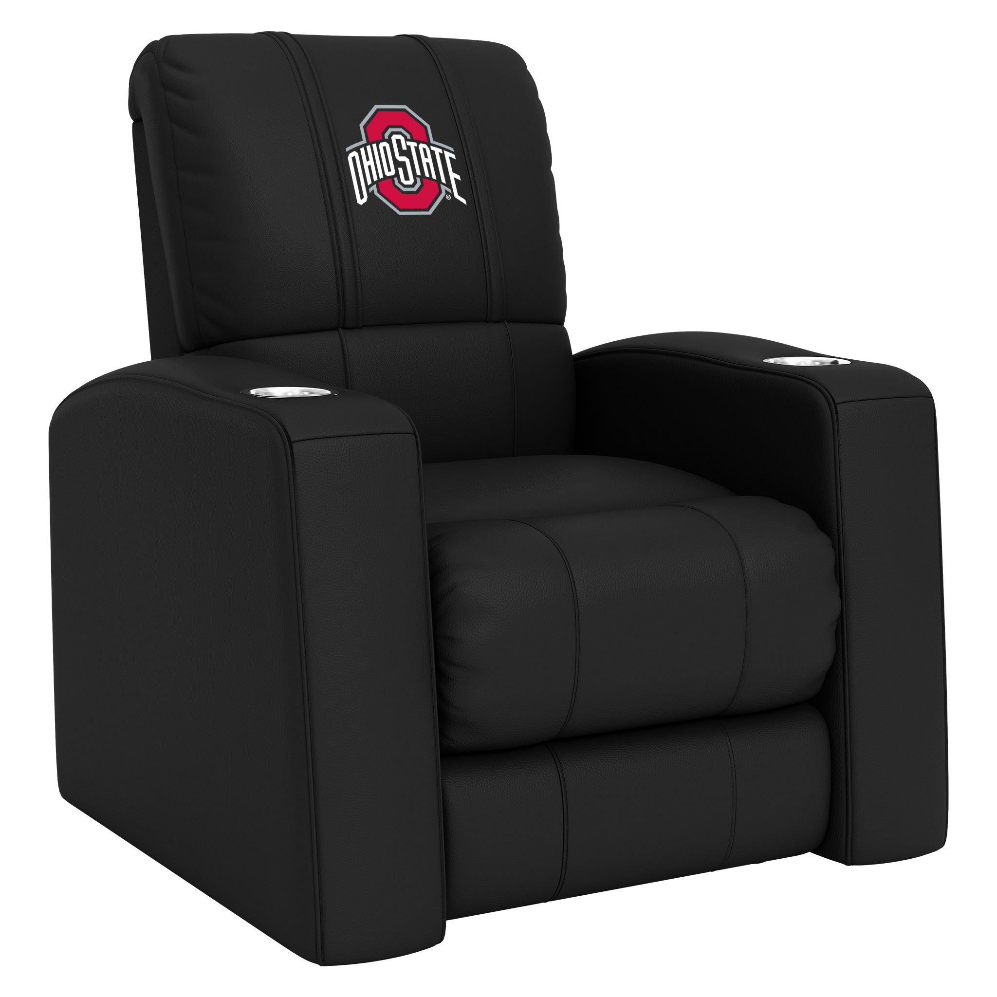 Ohio State Home Theater Recliner with Ohio State Primary Logo