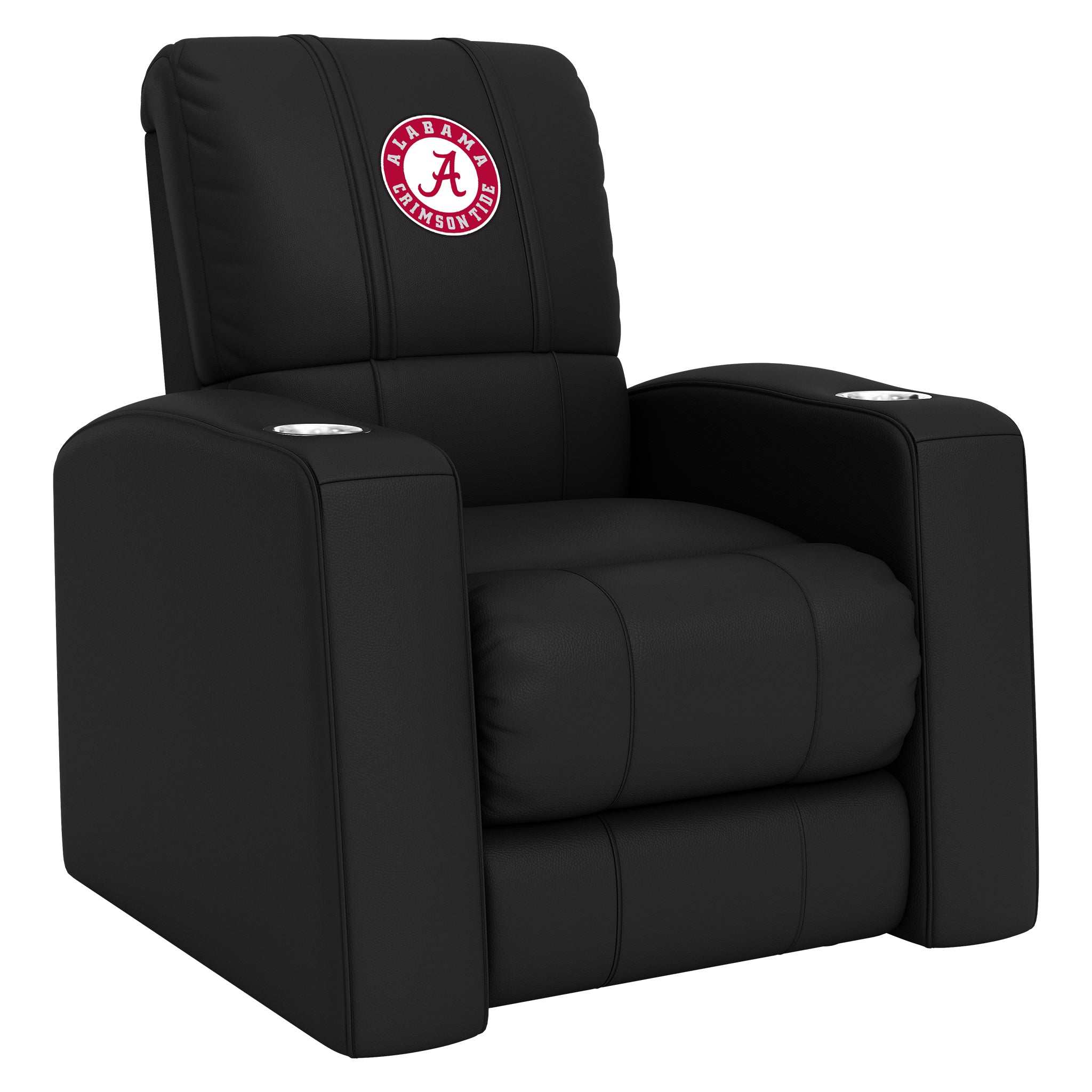 Alabama Crimson Tide Home Theater Recliner with Alabama Crimson Tide Logo