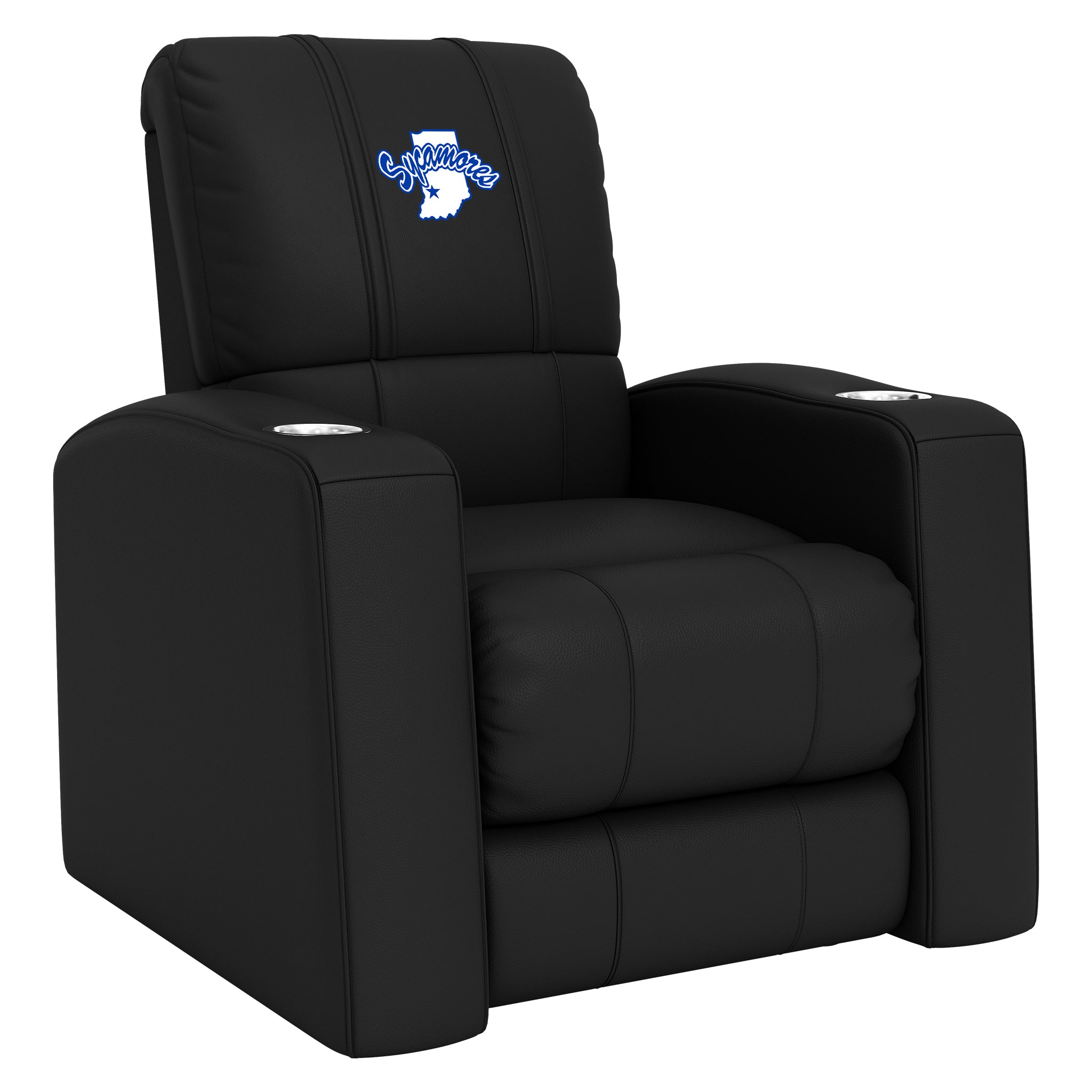 Indiana State Sycamores Home Theater Recliner with Indiana State Sycamores Logo