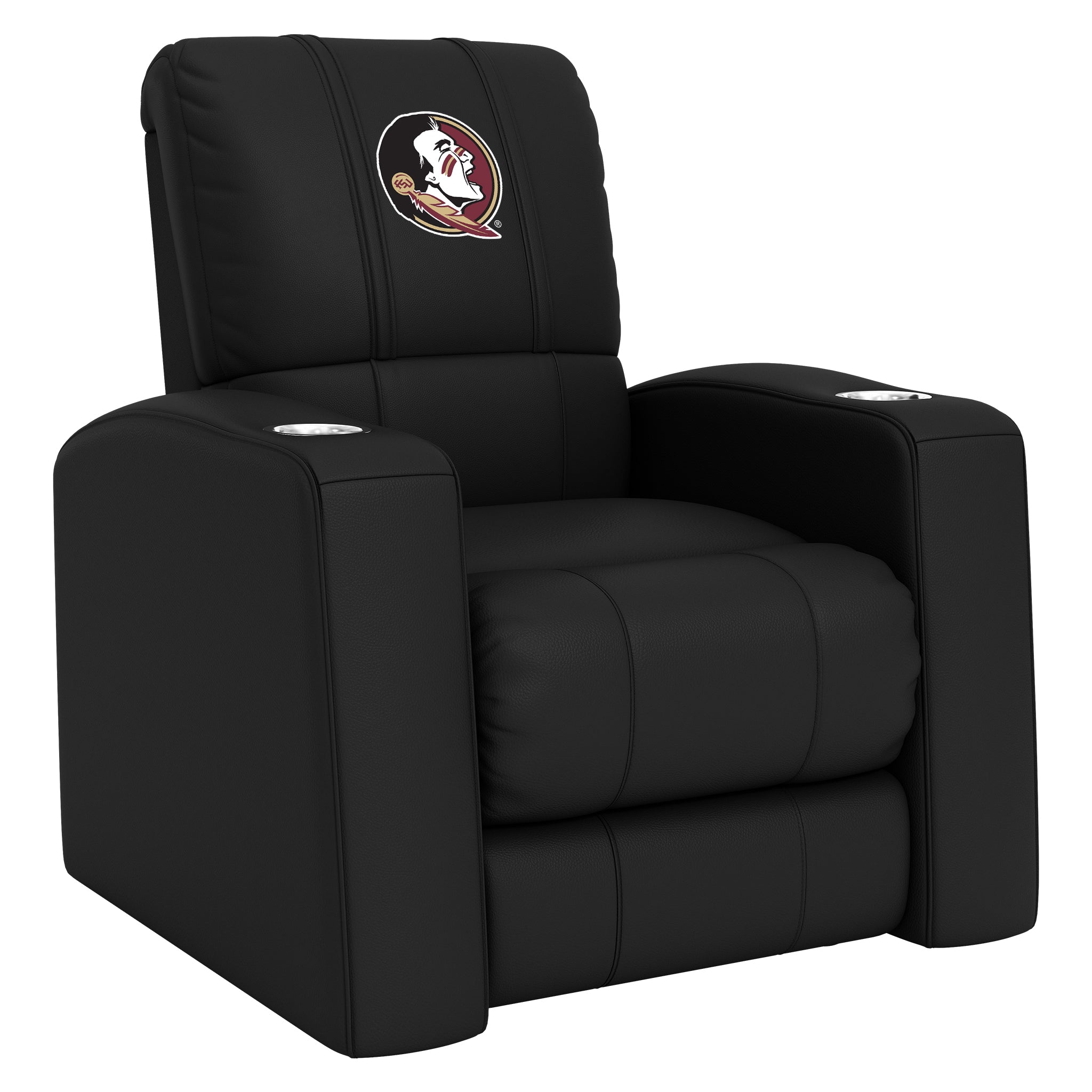 Florida State Seminoles Home Theater Recliner with Florida State Seminoles Logo Panel