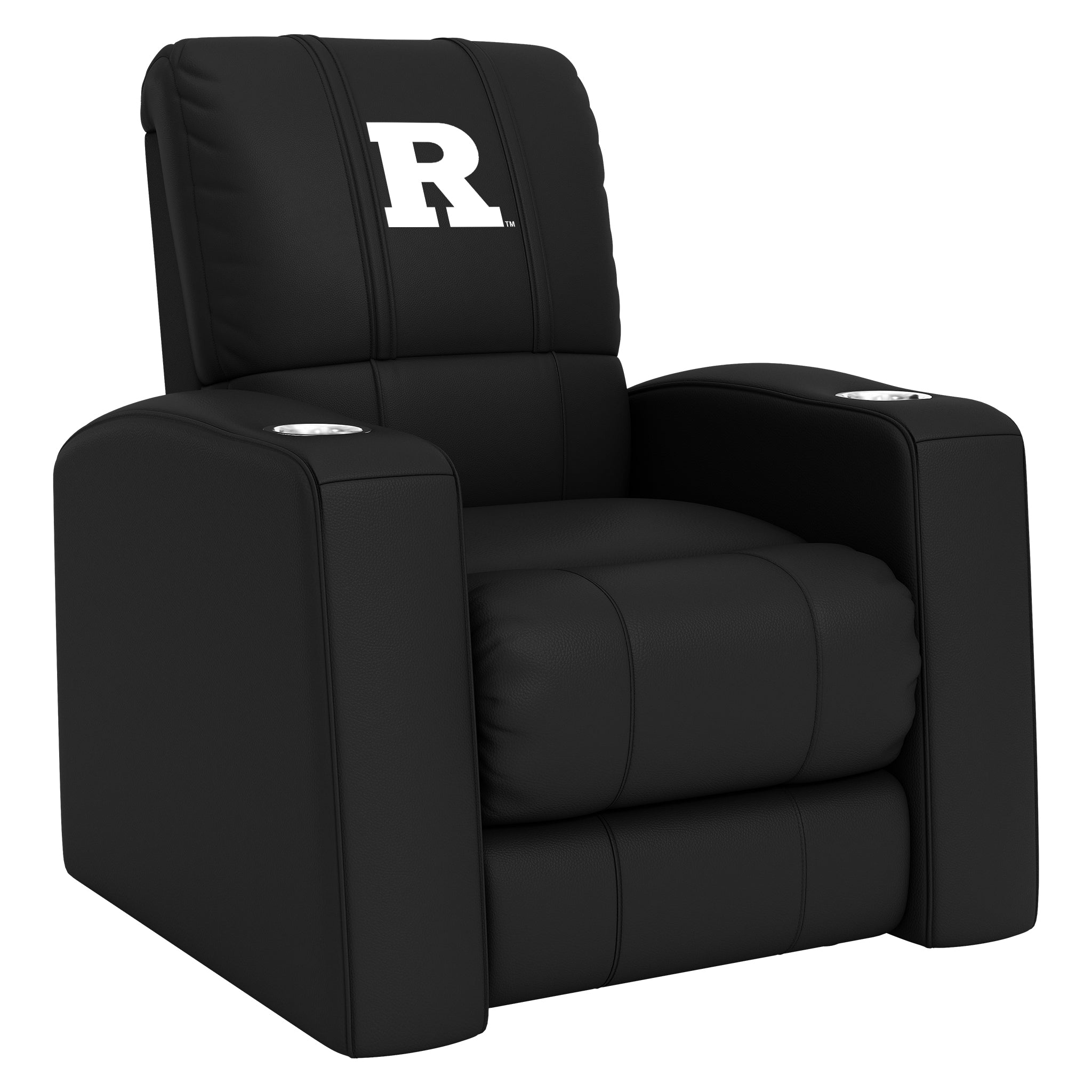 Rutgers Scarlet Knights Home Theater Recliner with Rutgers Scarlet Knights White Logo