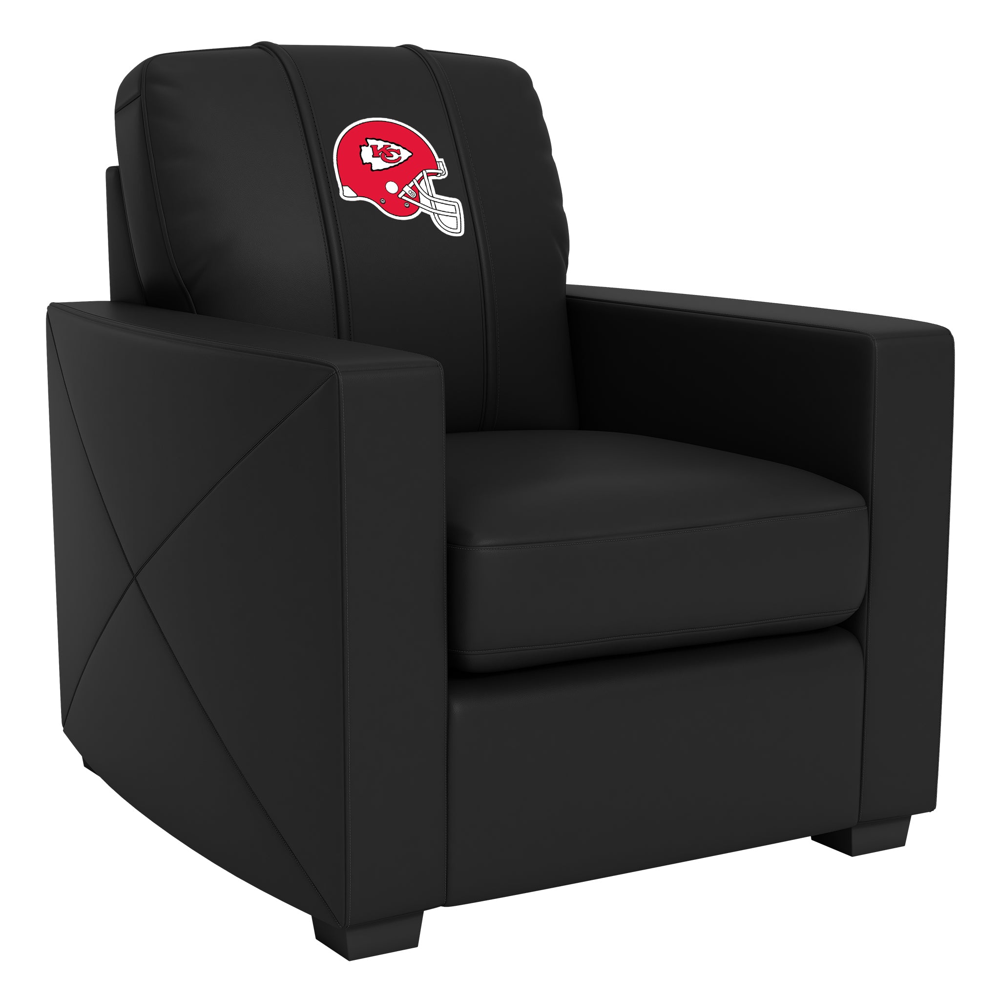 Kansas City Chiefs Silver Club Chair