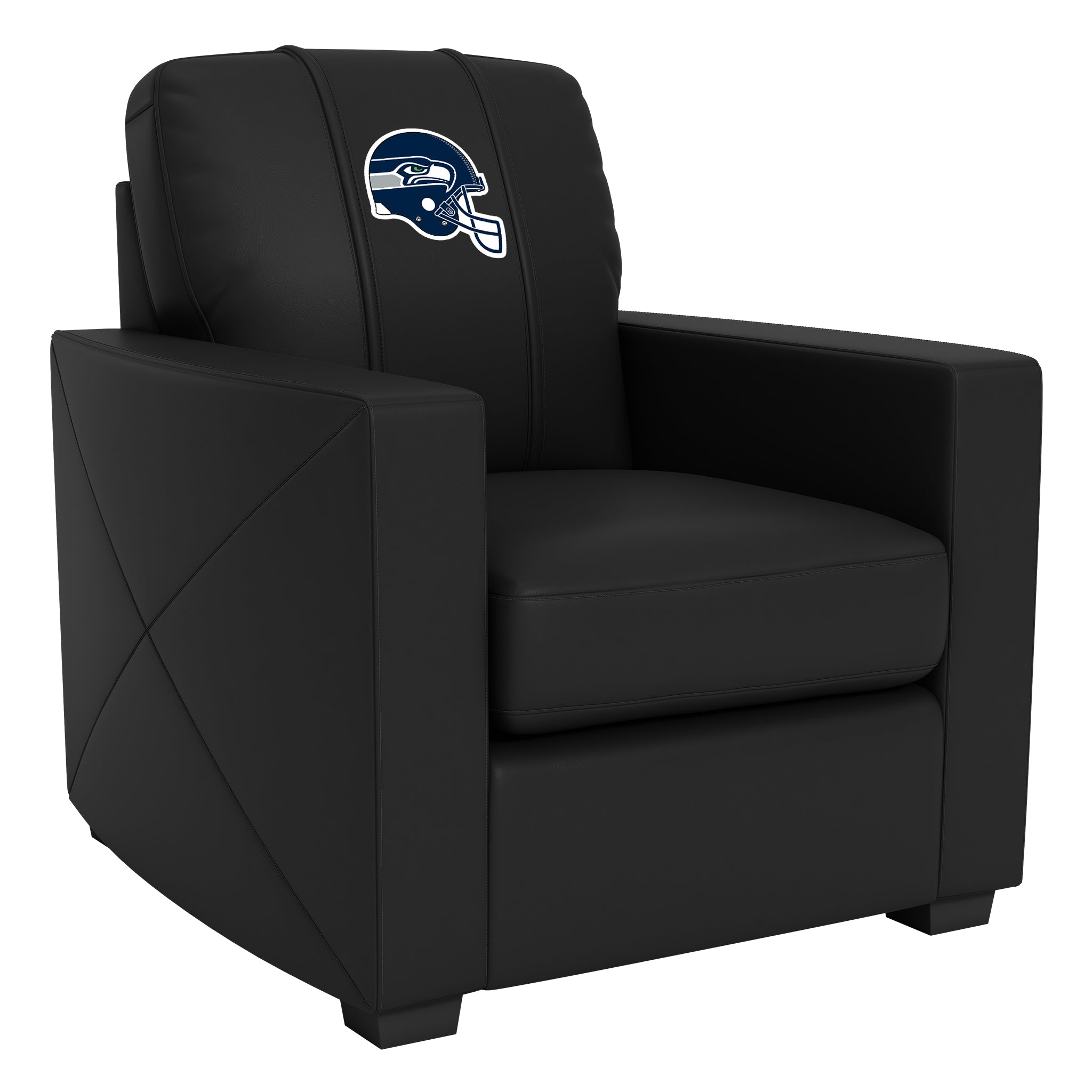 Seattle Seahawks Silver Club Chair