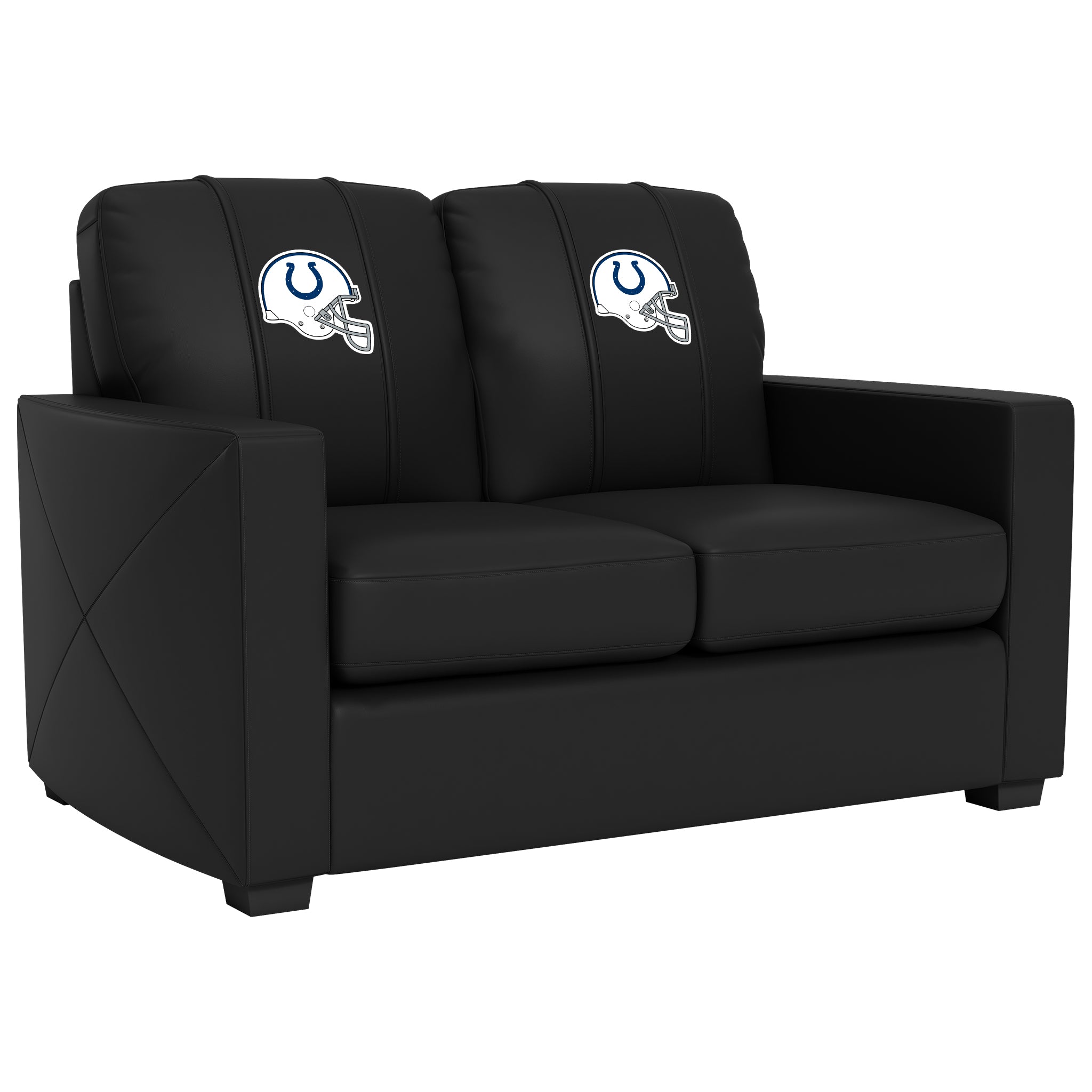 Indianapolis Colts  Silver Loveseat