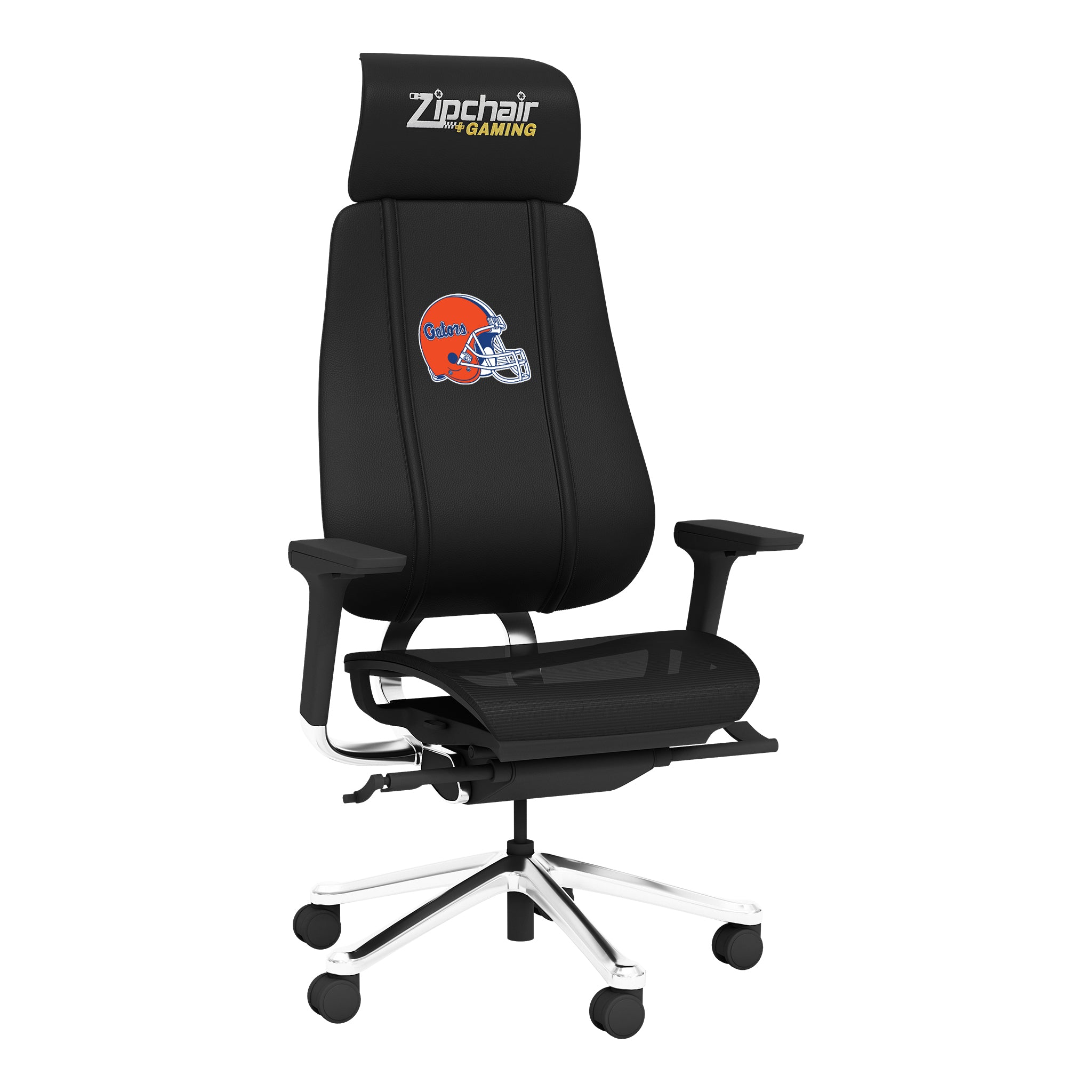 Florida Gators PhantomX Gaming Chair with Florida Gators Helmet Logo