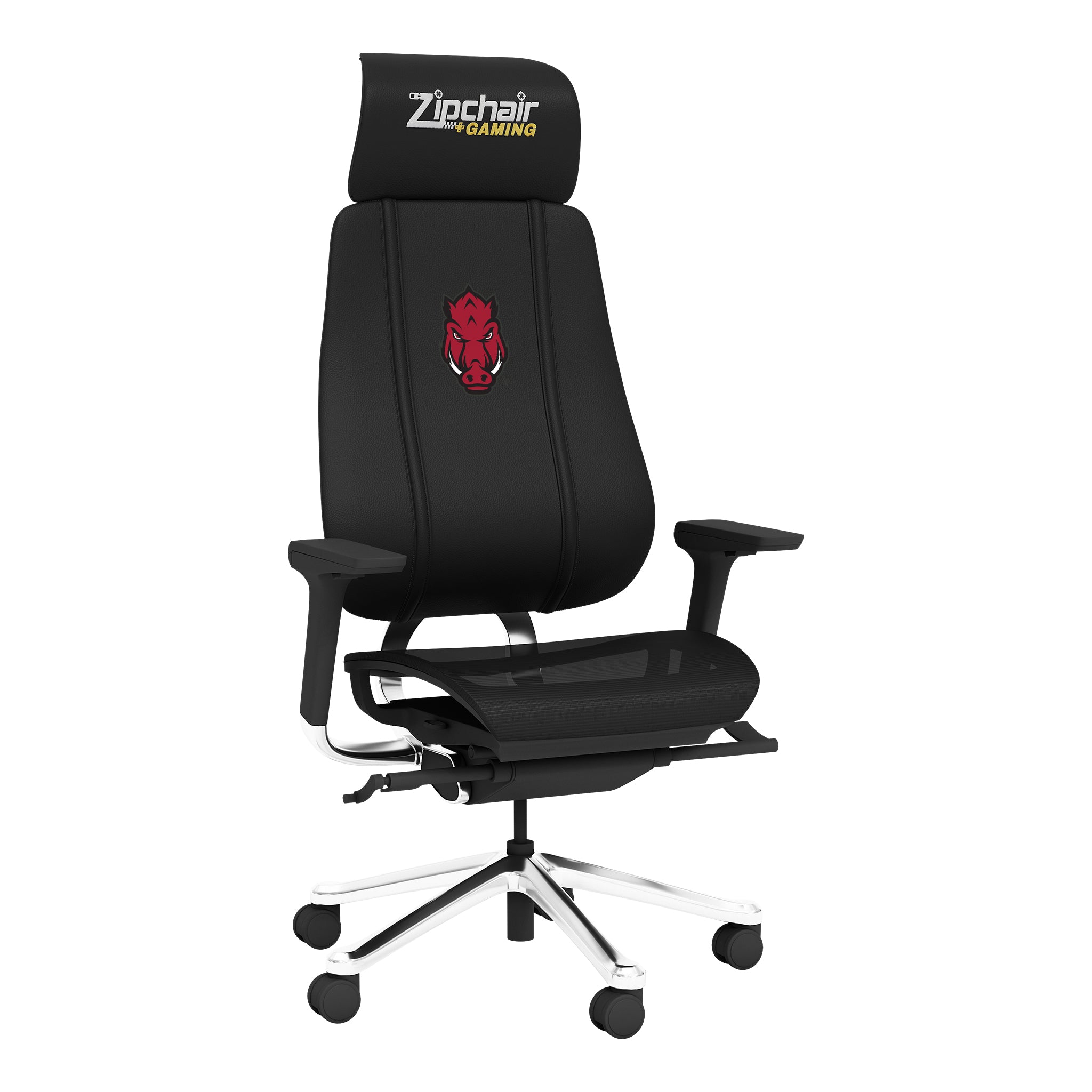 Arkansas Razorbacks PhantomX Gaming Chair with Arkansas Razorbacks Secondary Logo  