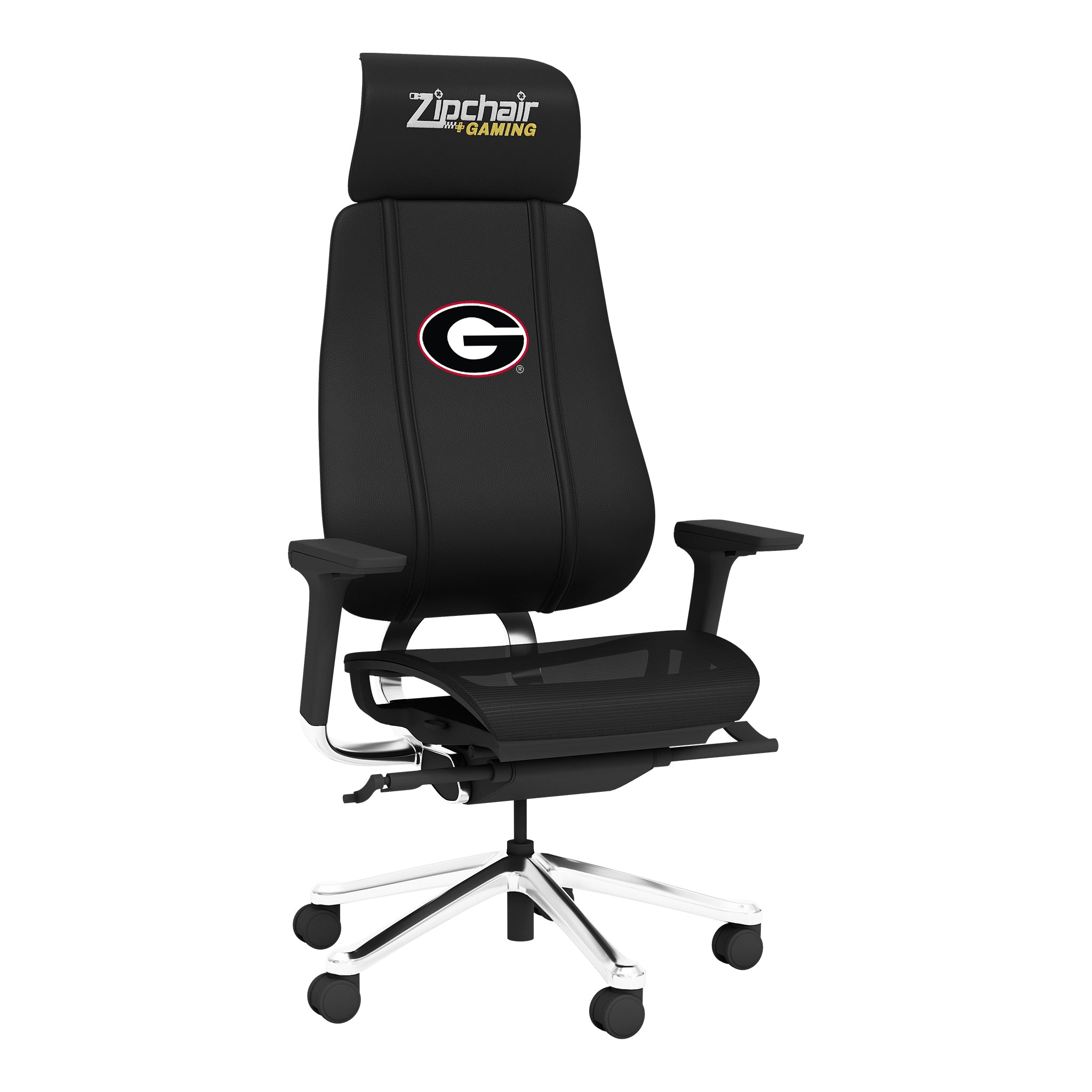 Georgia Bulldogs PhantomX Gaming Chair with Georgia Bulldogs Logo