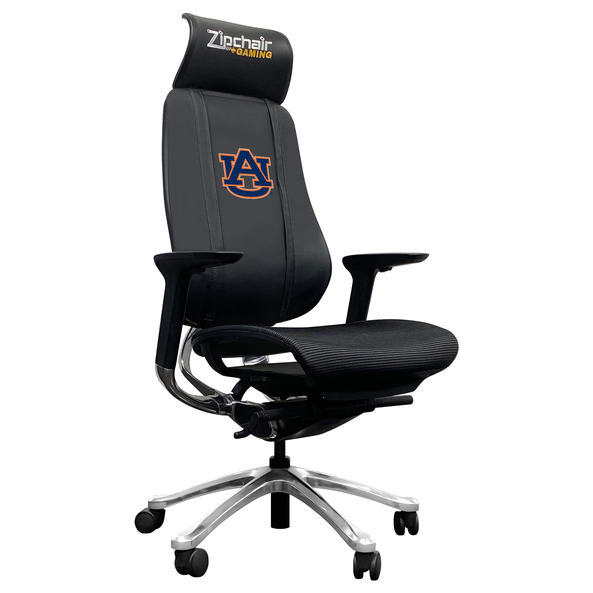 Auburn Tigers PhantomX Gaming Chair with Auburn Tigers Logo  