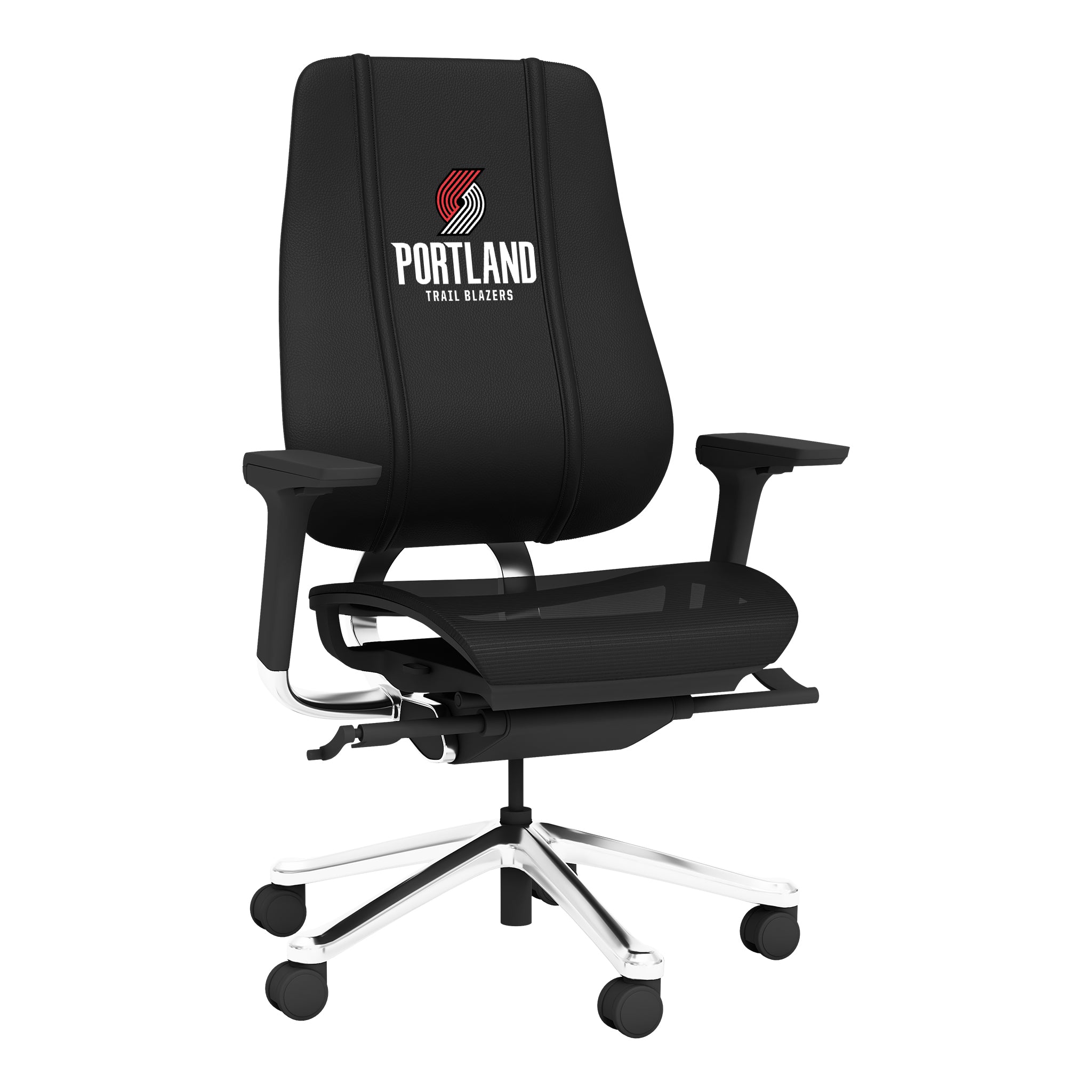 Portland Trailblazers PhantomX Mesh Gaming Chair with Portland Trailblazers Secondary Logo