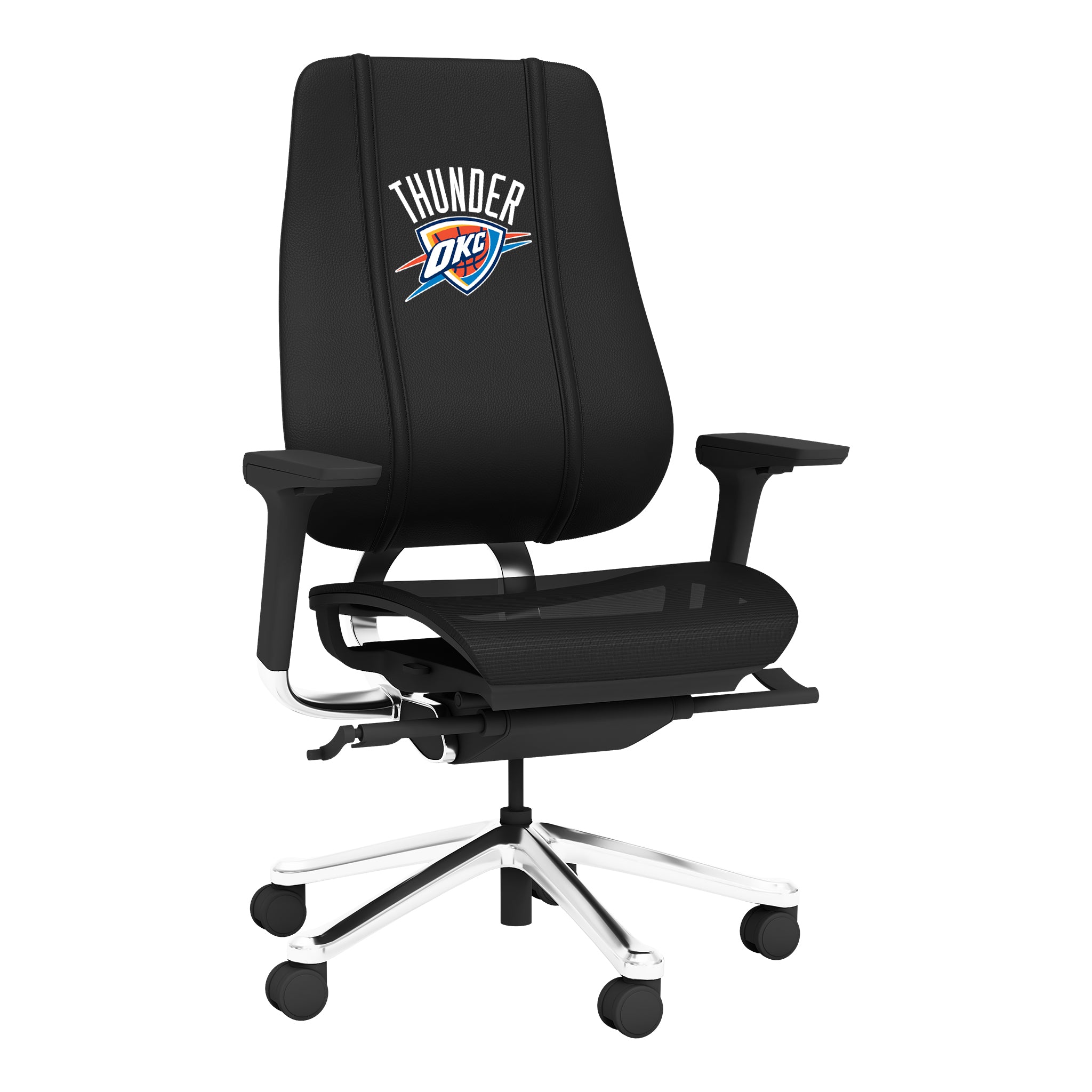 Oklahoma City Thunder PhantomX Mesh Gaming Chair with Oklahoma City Thunder Logo