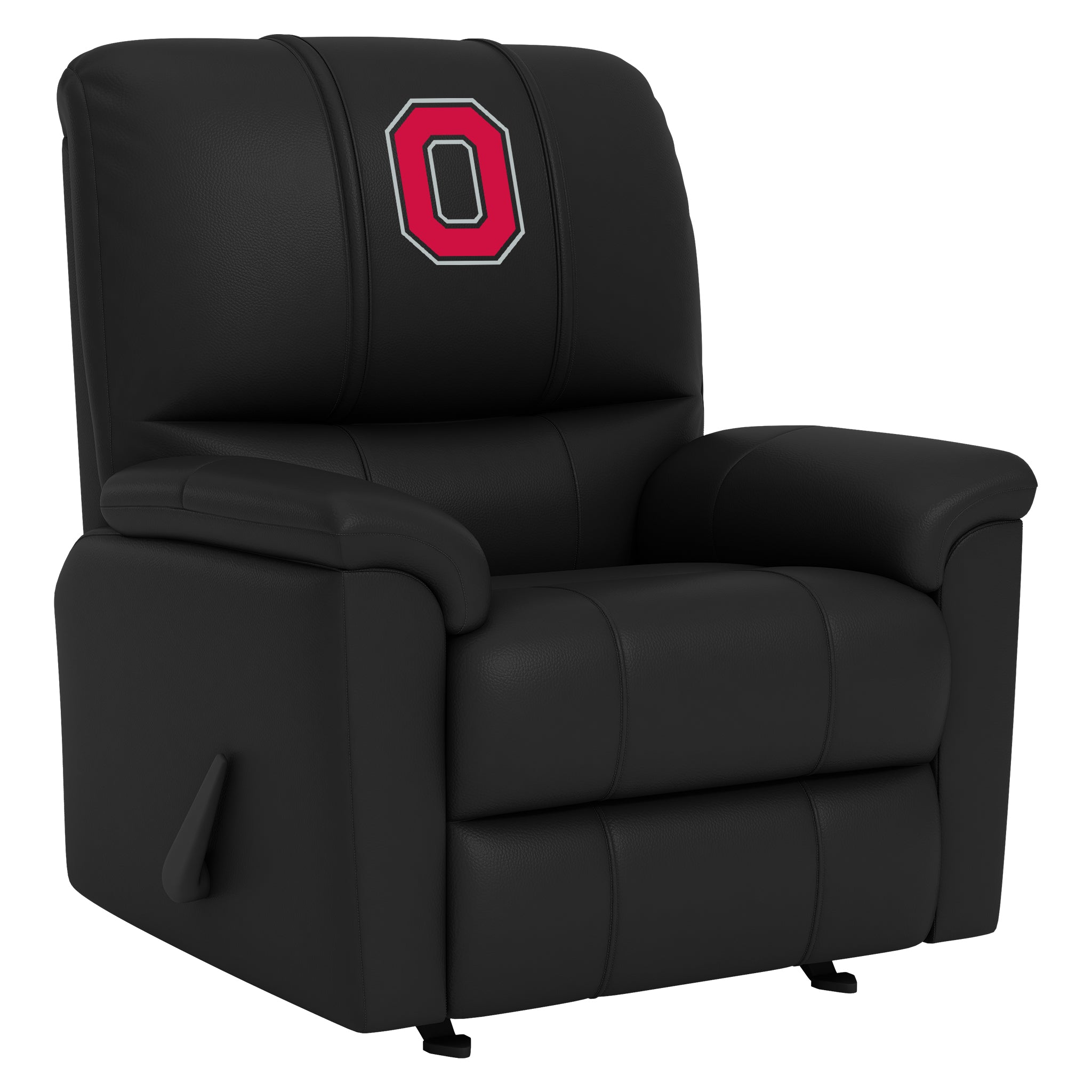 Ohio State Silver Club Chair with Ohio State Block O Logo  