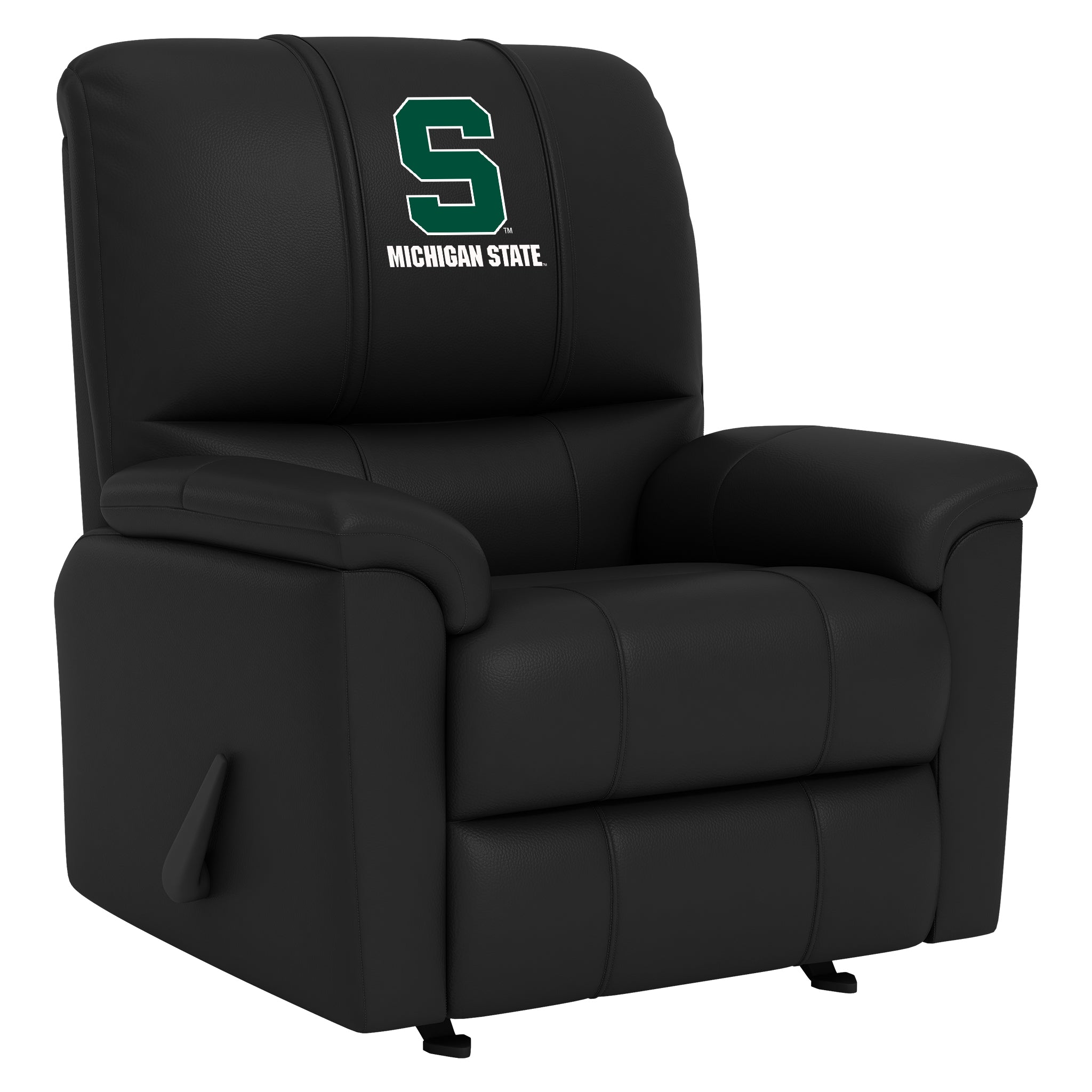 Michigan State Silver Club Chair with Michigan State Secondary Logo