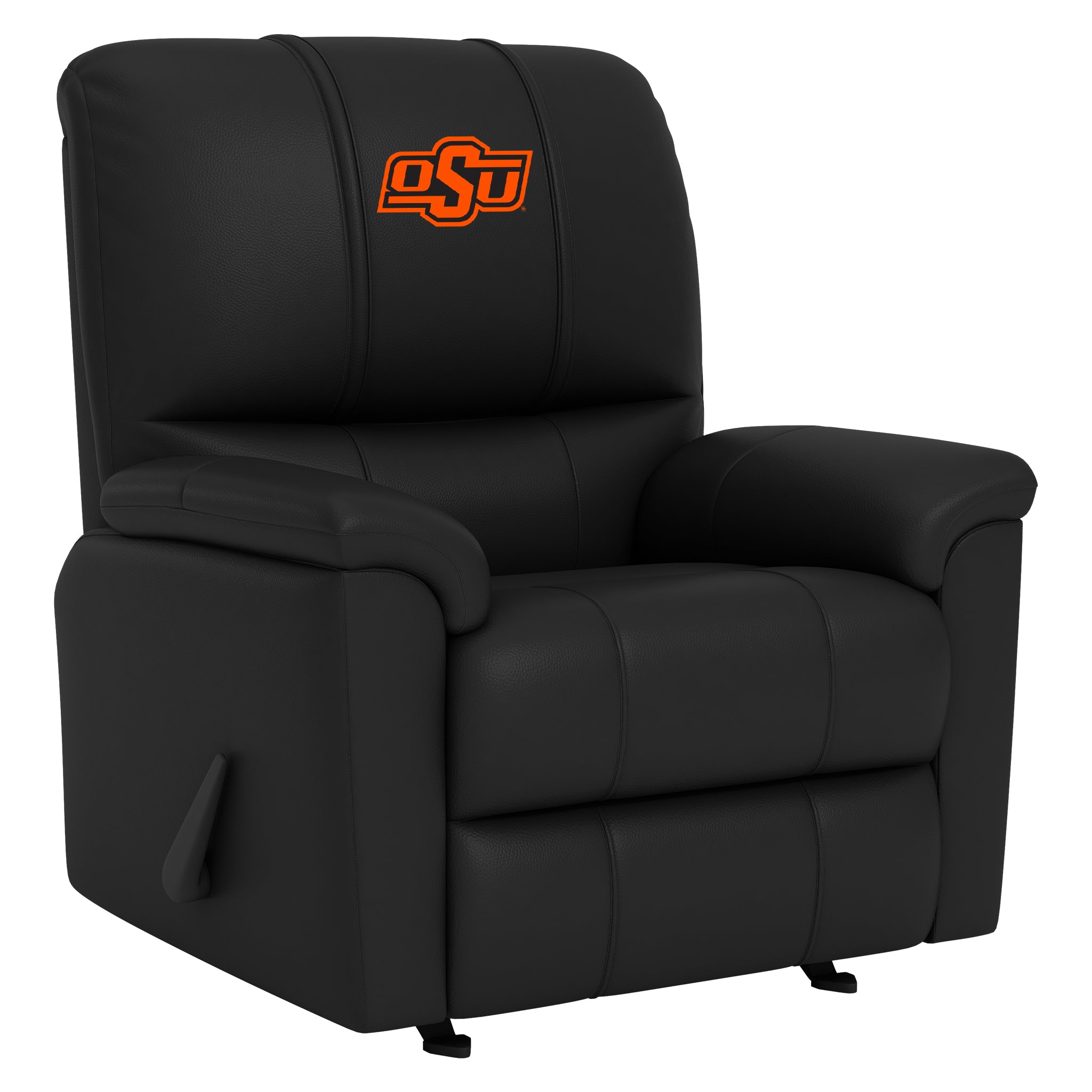 Oklahoma State Cowboys Silver Club Chair with Oklahoma State Cowboys Logo