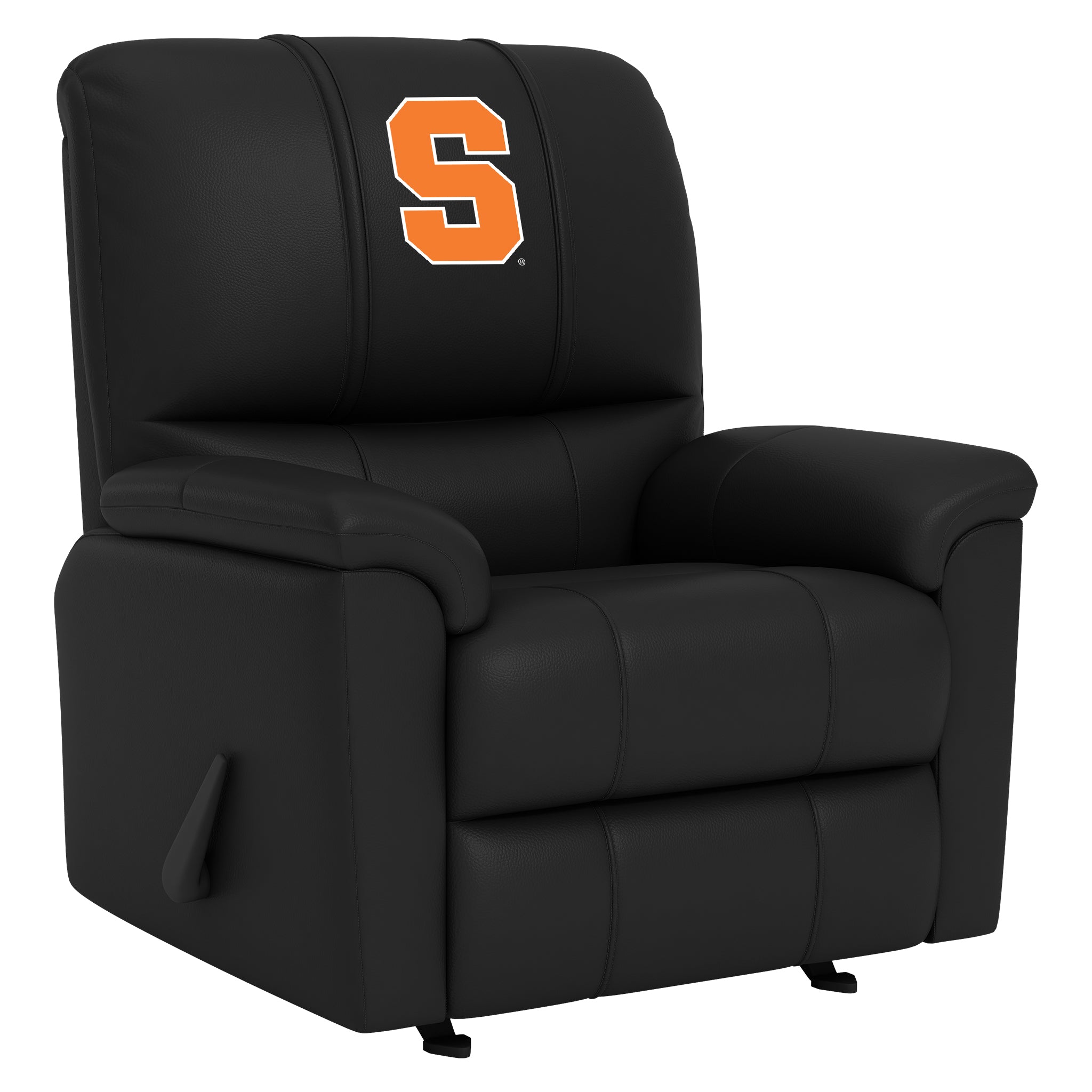 Syracuse Orange Silver Club Chair with Syracuse Orange Logo