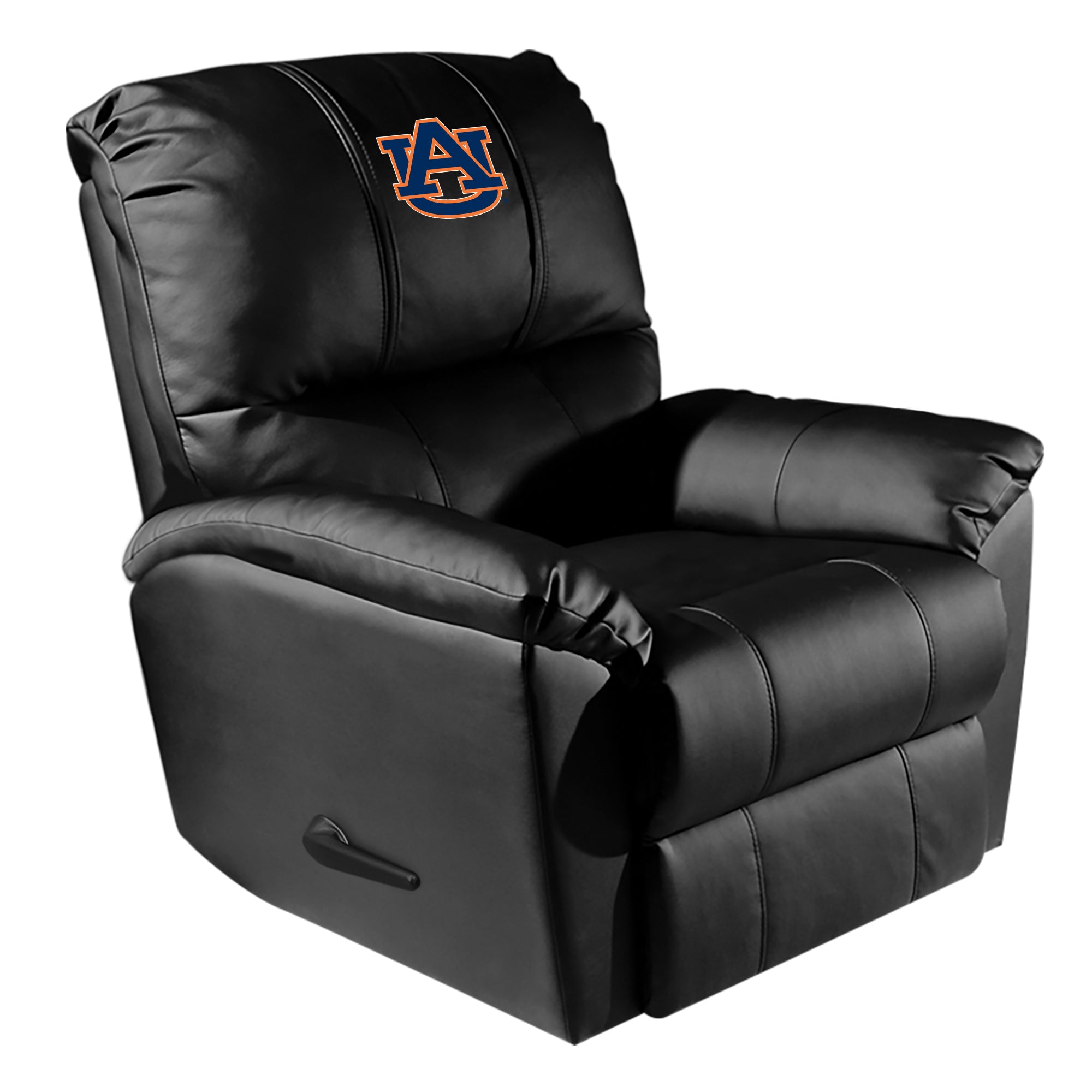 Auburn Tigers Silver Club Chair with Auburn Tigers Logo