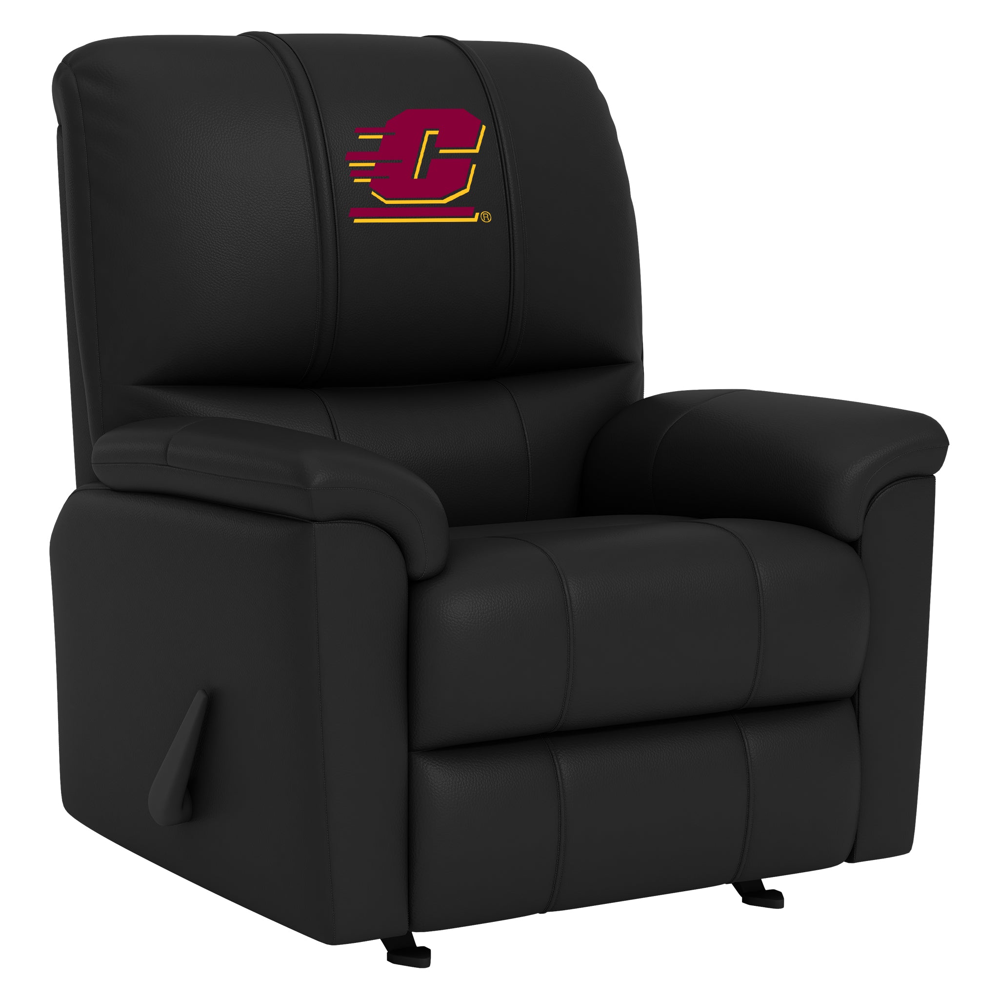 Memphis Tigers Silver Club Chair with Memphis Tigers Logo Panel