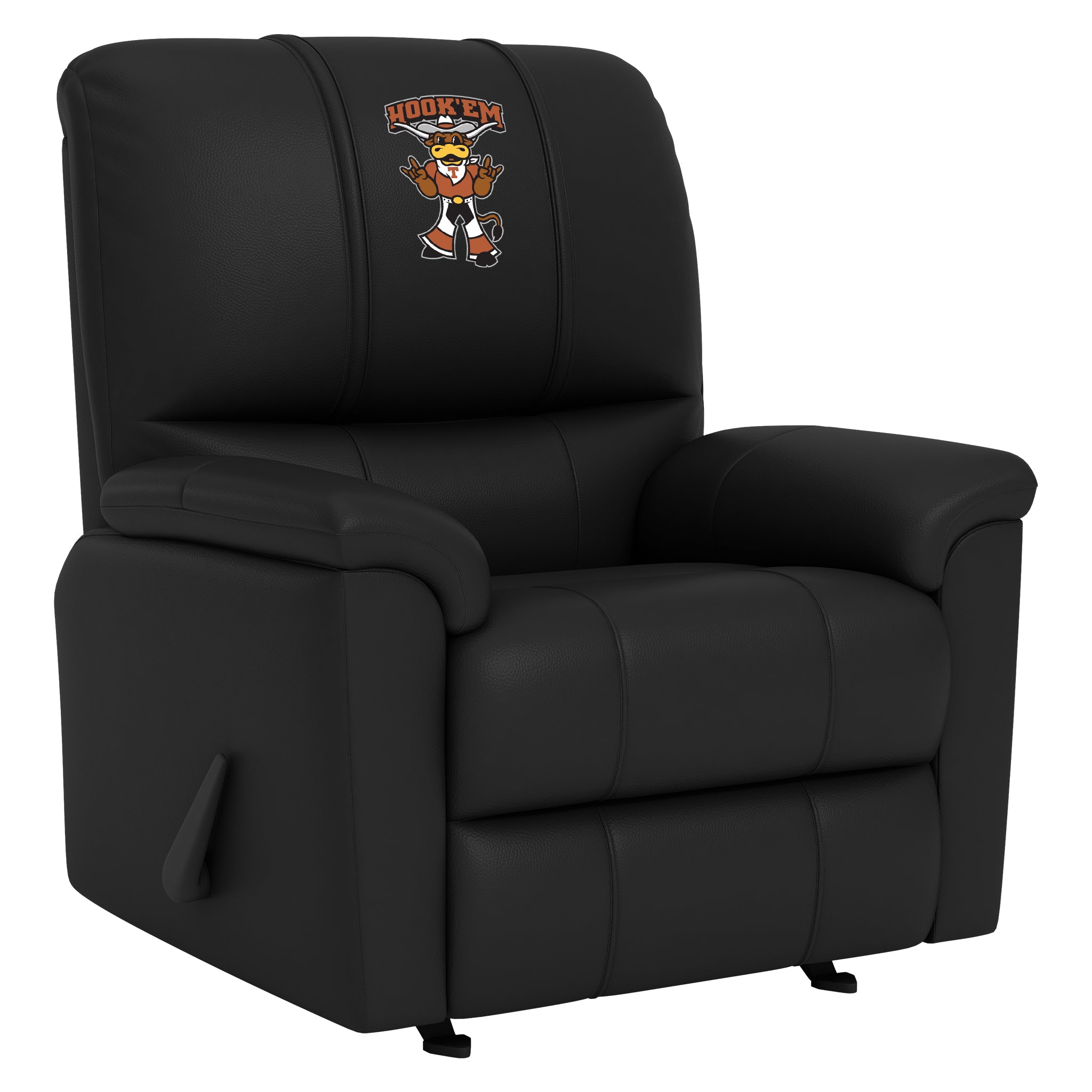 Texas Longhorns Silver Club Chair with Texas Longhorns Secondary