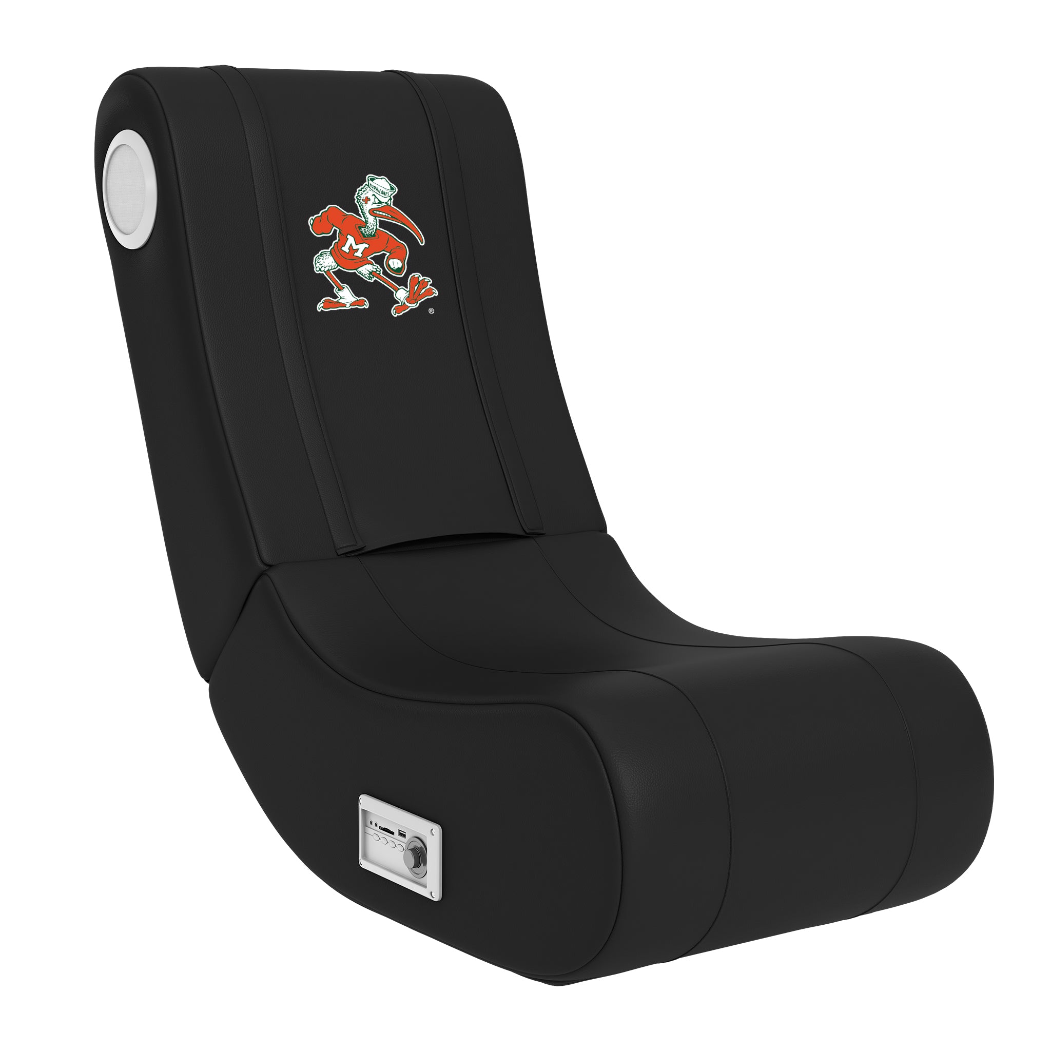 University of Miami Hurricanes with Game Rocker 100 with University of Miami Hurricanes Logo Panel with Secondary logo