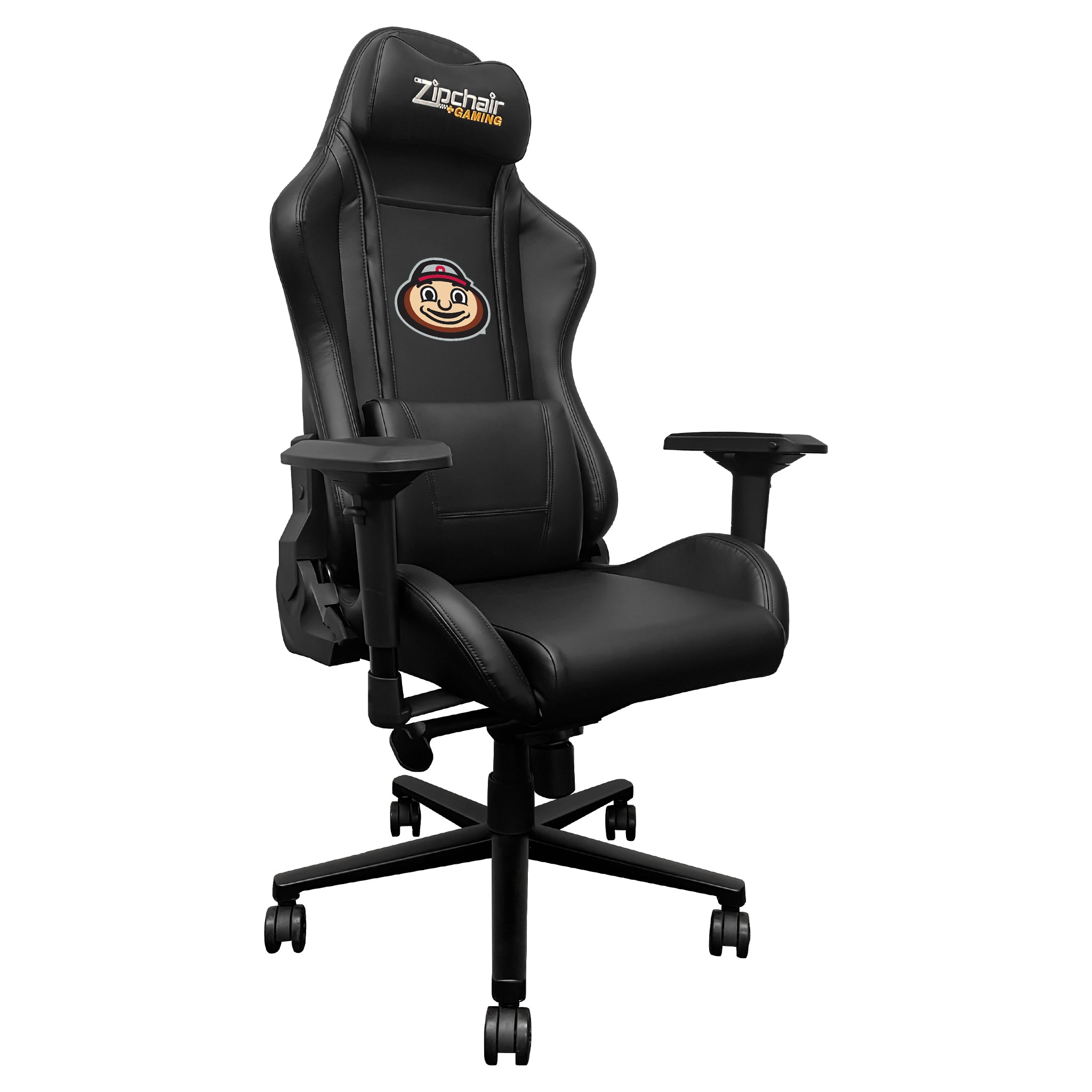 Ohio State Xpression Gaming Chair with Ohio State University with Buckeyes Brutus Head Logo