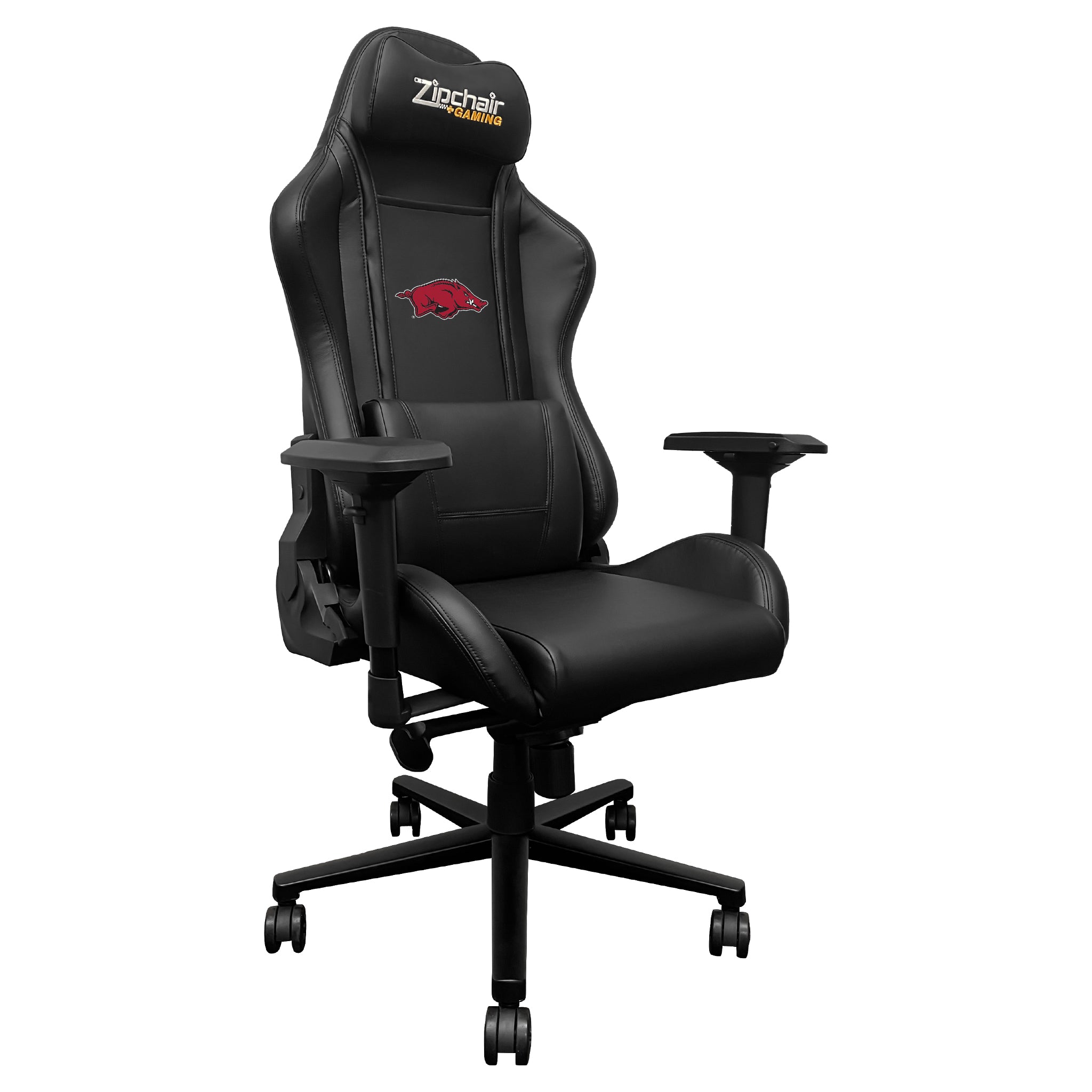 Arkansas Razorbacks Xpression Gaming Chair with Arkansas Razorbacks Logo