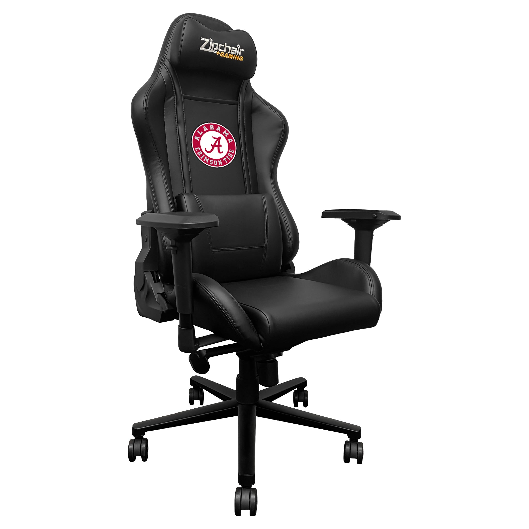 Alabama Crimson Tide Xpression Gaming Chair with Alabama Crimson Tide Logo