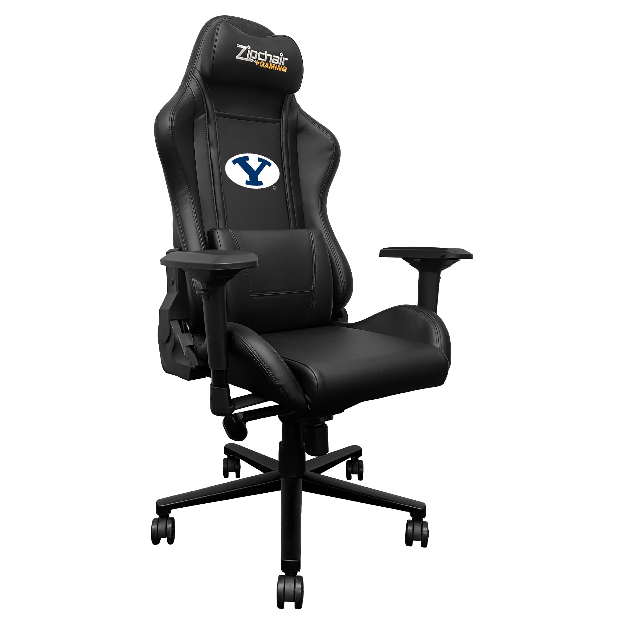 BYU Cougars Xpression Gaming Chair with BYU Cougars Logo