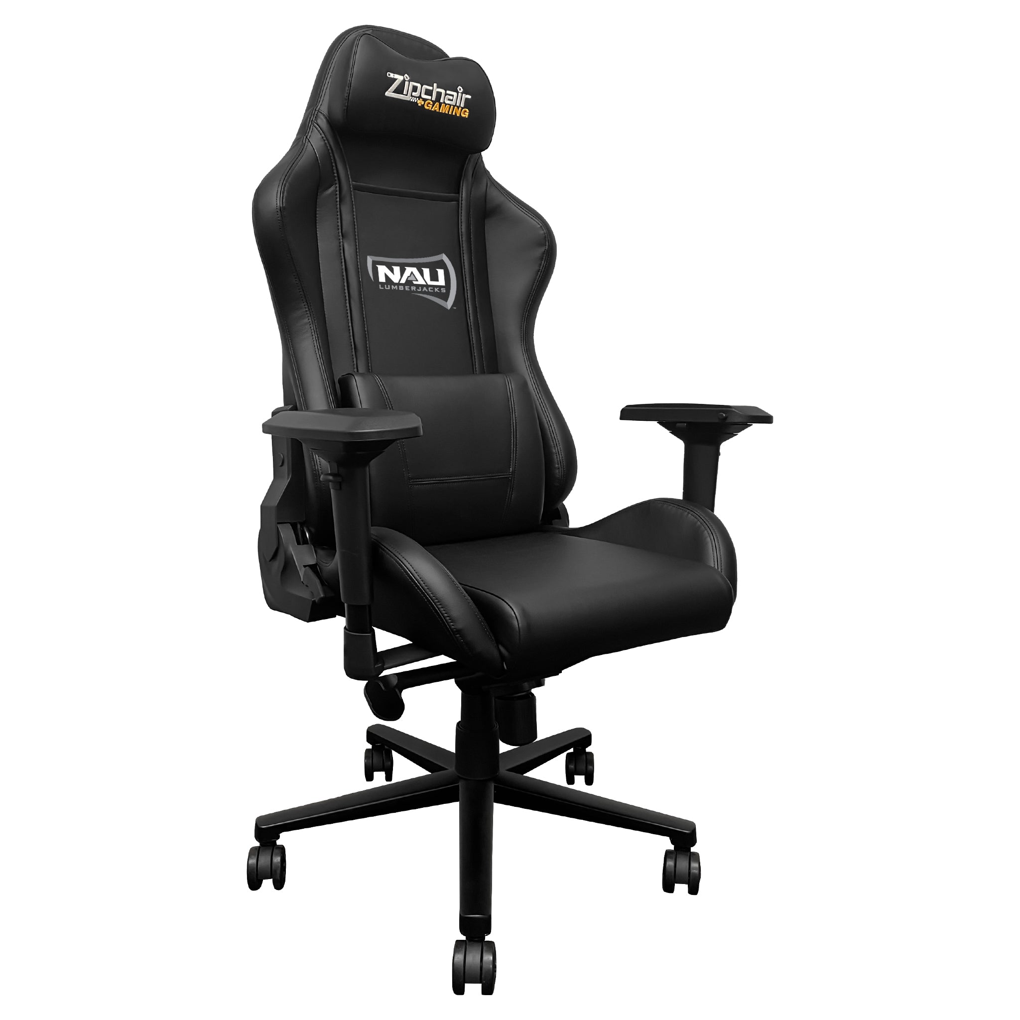 Northern Arizona University Xpression Gaming Chair with Northern Arizona University Primary Logo