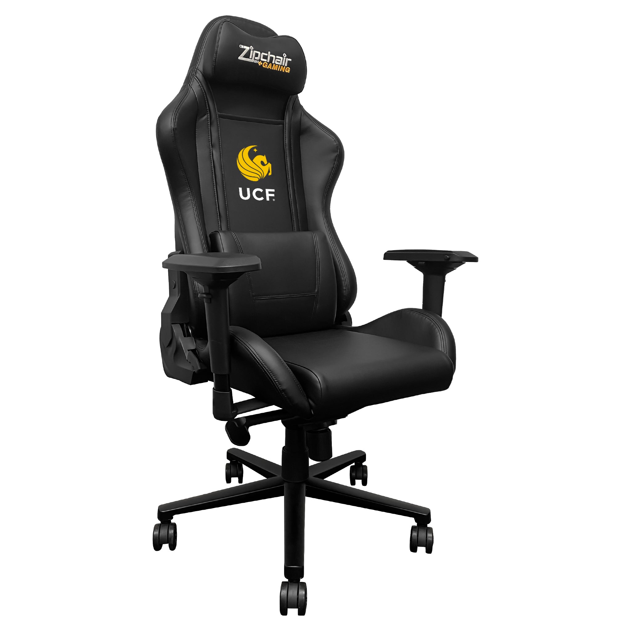 Central Florida Knights Xpression Gaming Chair with Central Florida Knights Alumni Logo