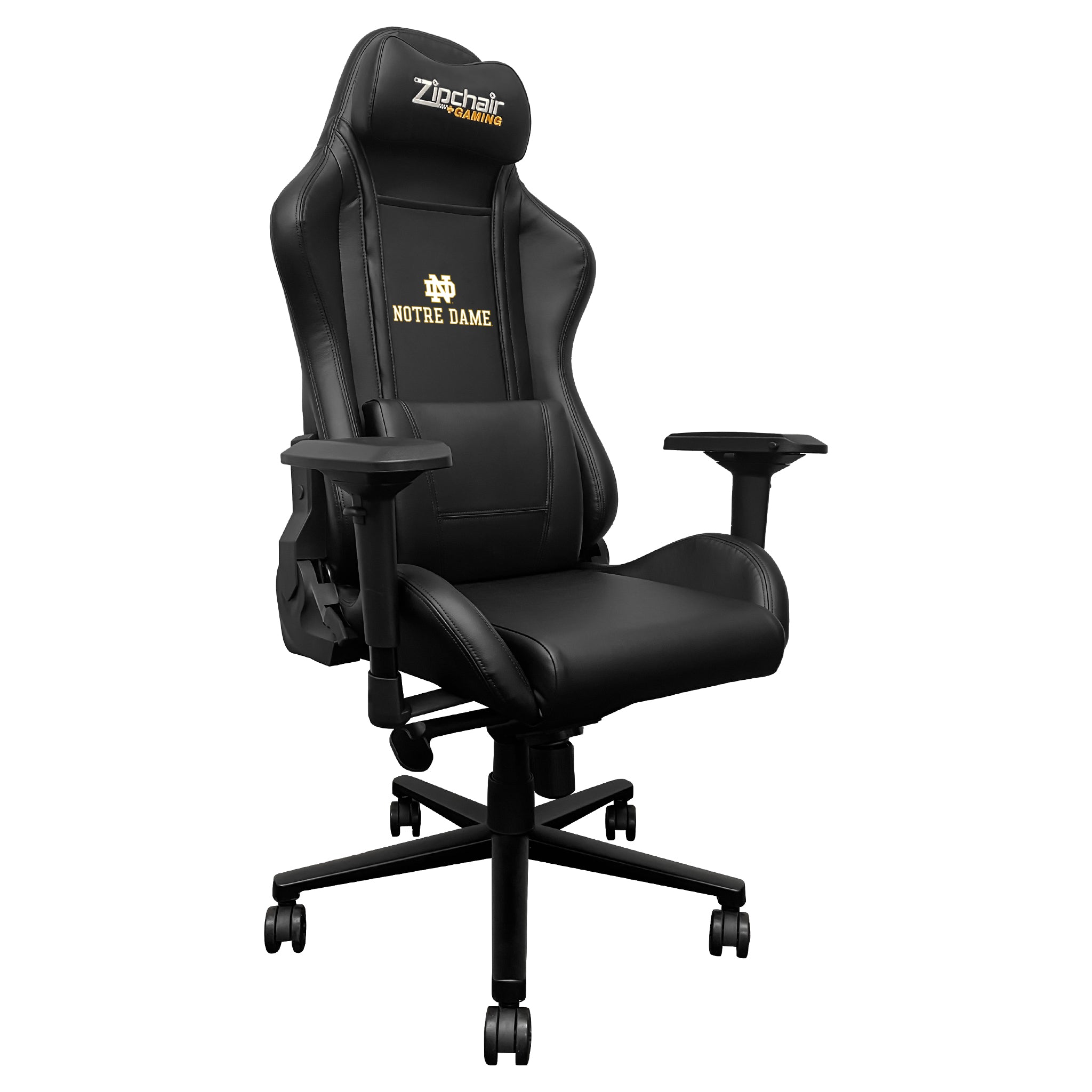 Notre Dame Xpression Gaming Chair with Notre Dame Alternate Logo