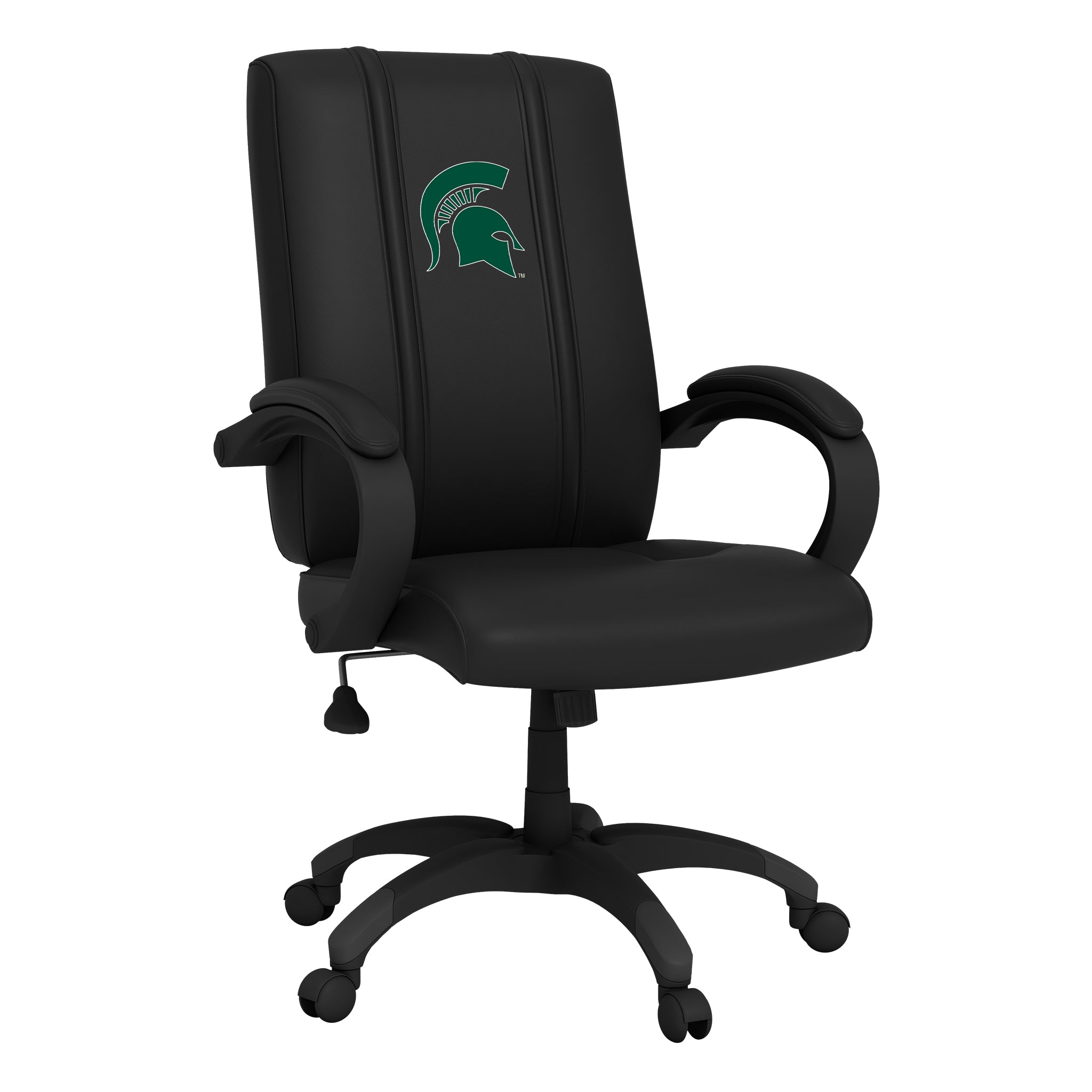 Michigan State Spartans Office Chair 1000 with Michigan State Spartans Logo