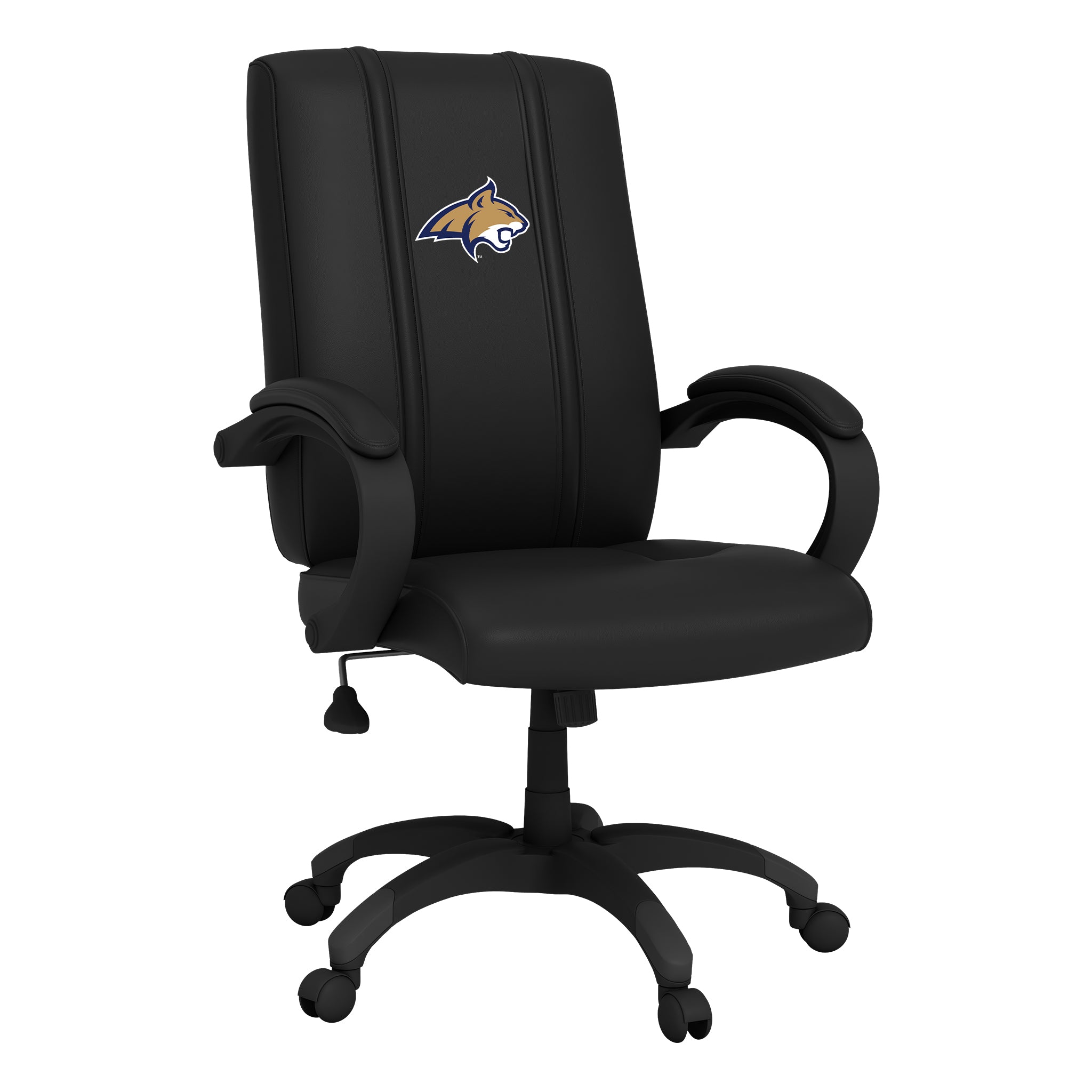 Montana State Bobcats Office Chair 1000 with Montana State Bobcats Primary Logo