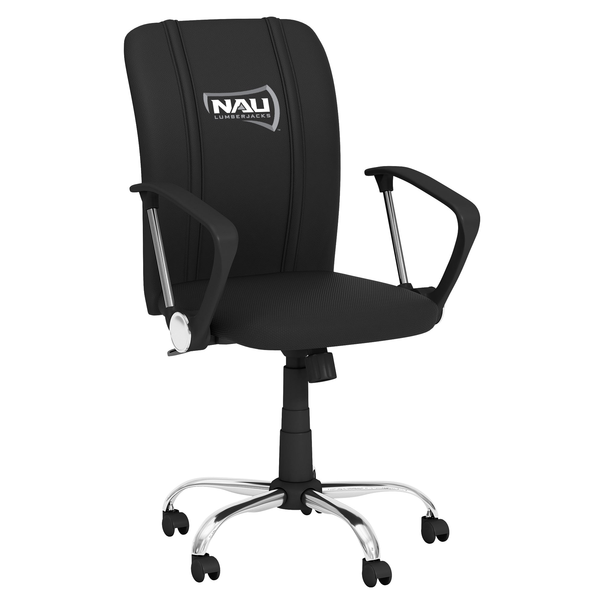 Northern Arizona University Curve Task Chair with Northern Arizona University Primary Logo